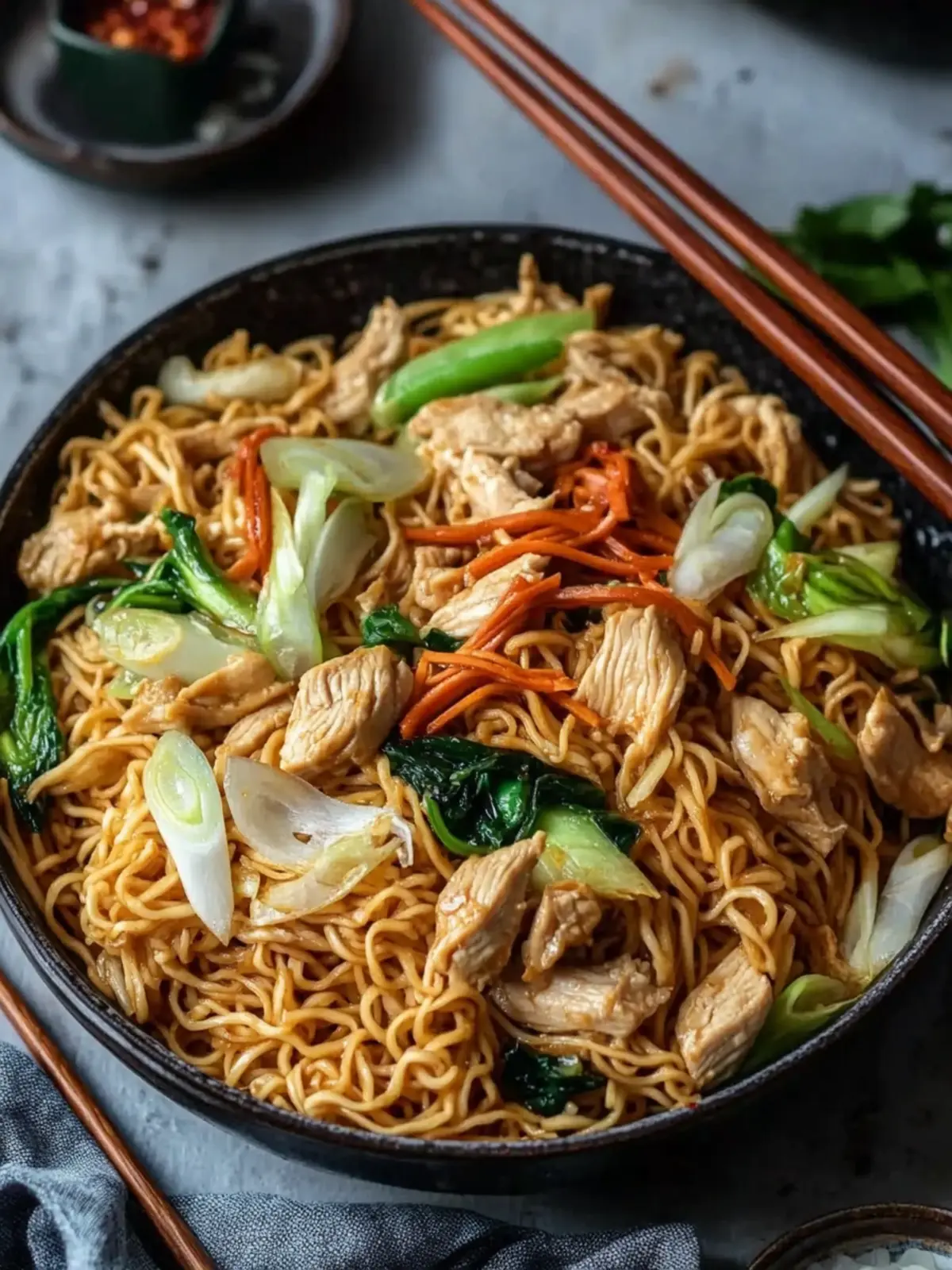 Delicious Chicken Chow Mein You Can Make at Home Today 3 Chicken Chow Mein (鸡èçé¢)