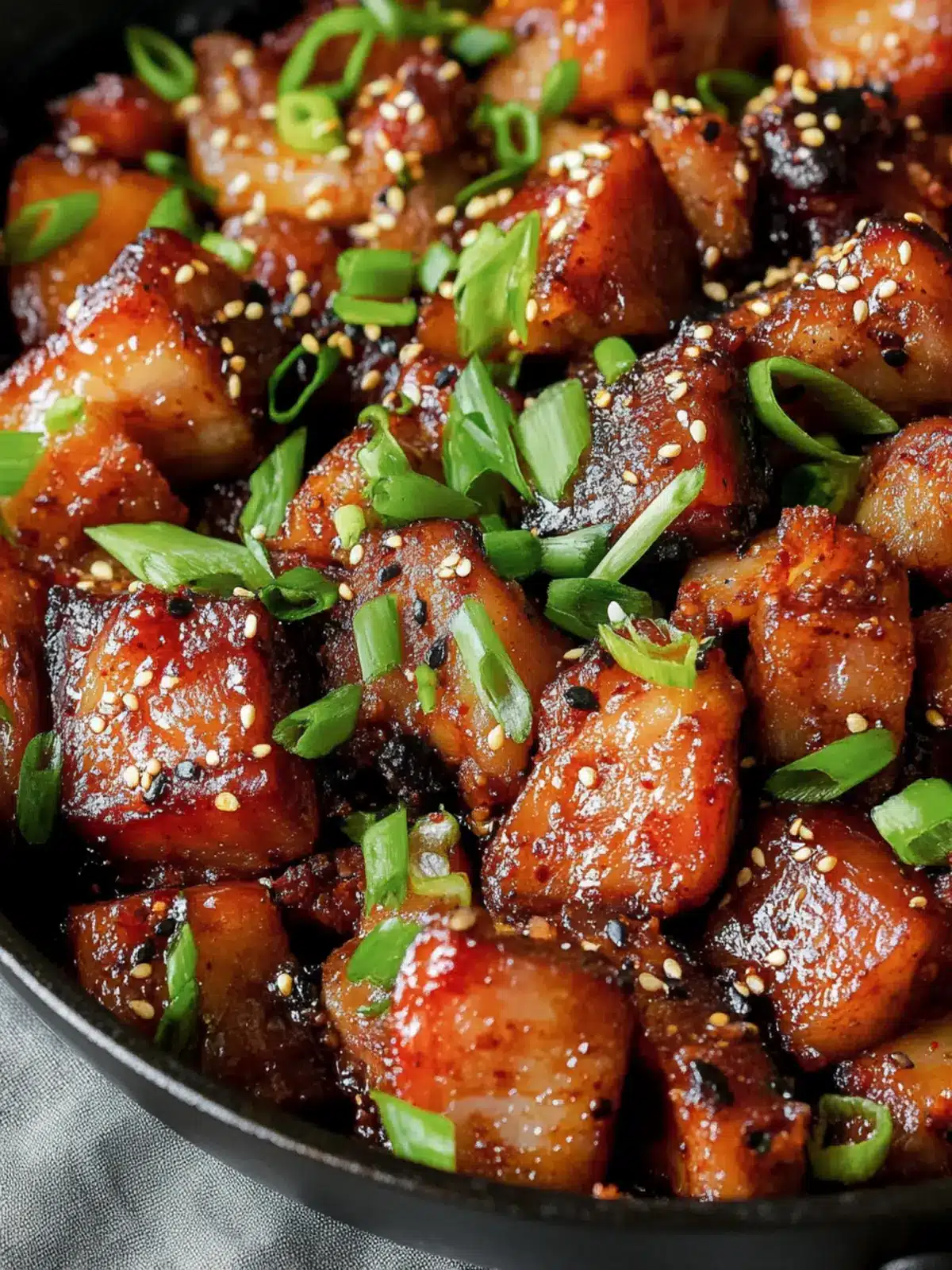 Healthy Korean Pork Belly Skillet for a Flavorful Feast 3 Healthy Korean Pork Belly Skillet