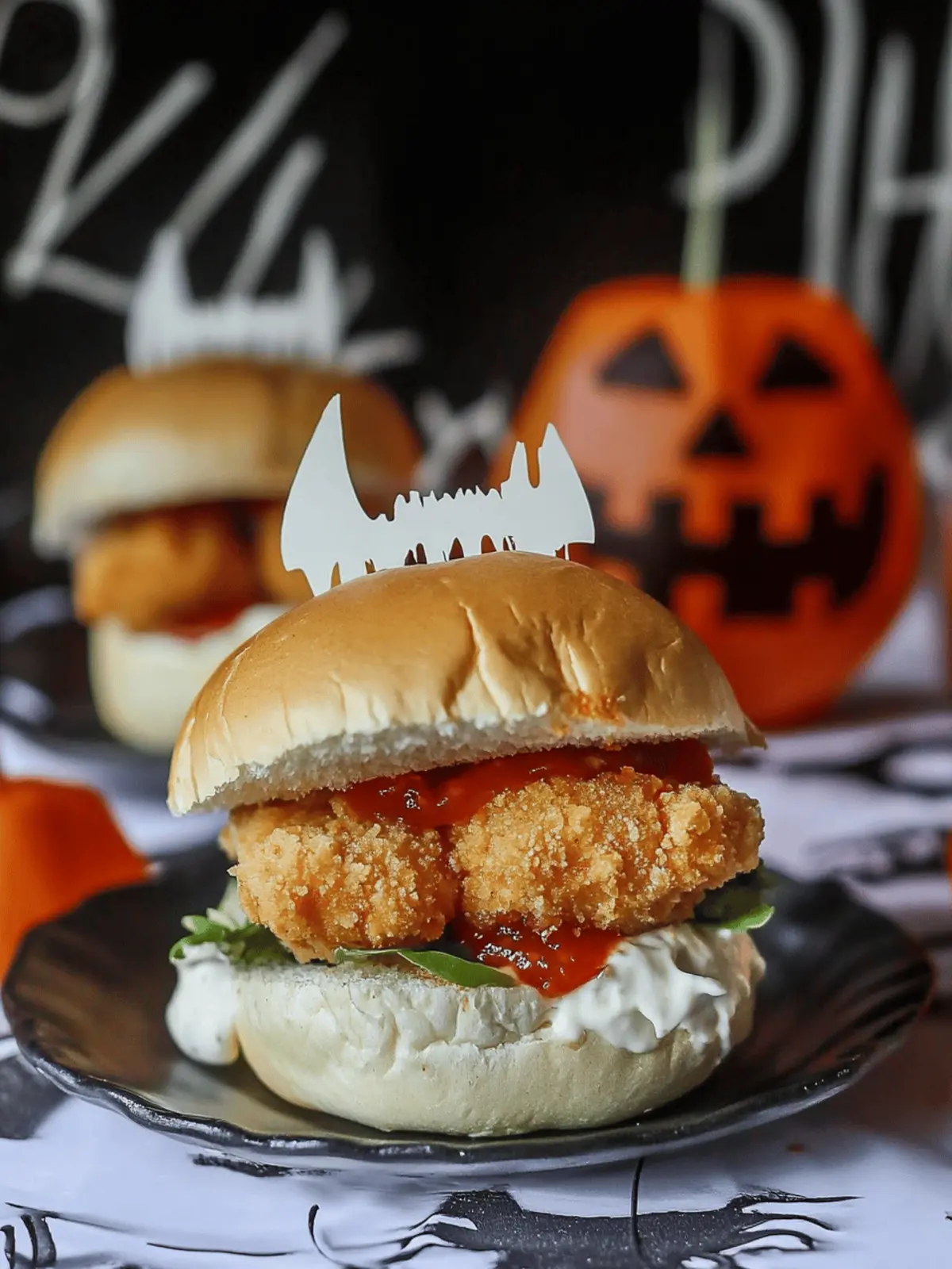 Delicious Halloween Chicken Parmesan Sliders for Spooky Fun 4 Halloween Chicken Parmesan Sliders