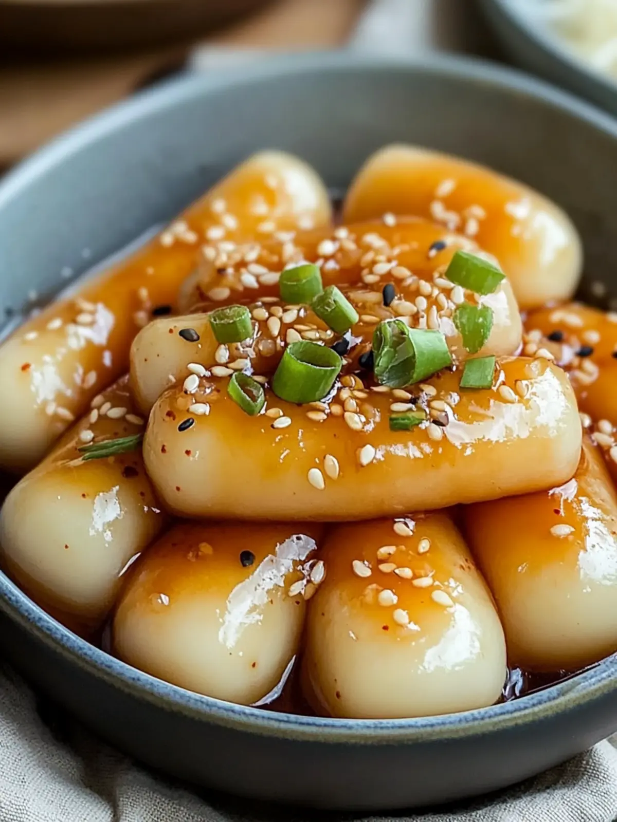 Irresistible Sweet Soy Butter Korean Rice Cakes to Elevate Snacking 4 Sweet Soy Butter Korean Rice Cakes