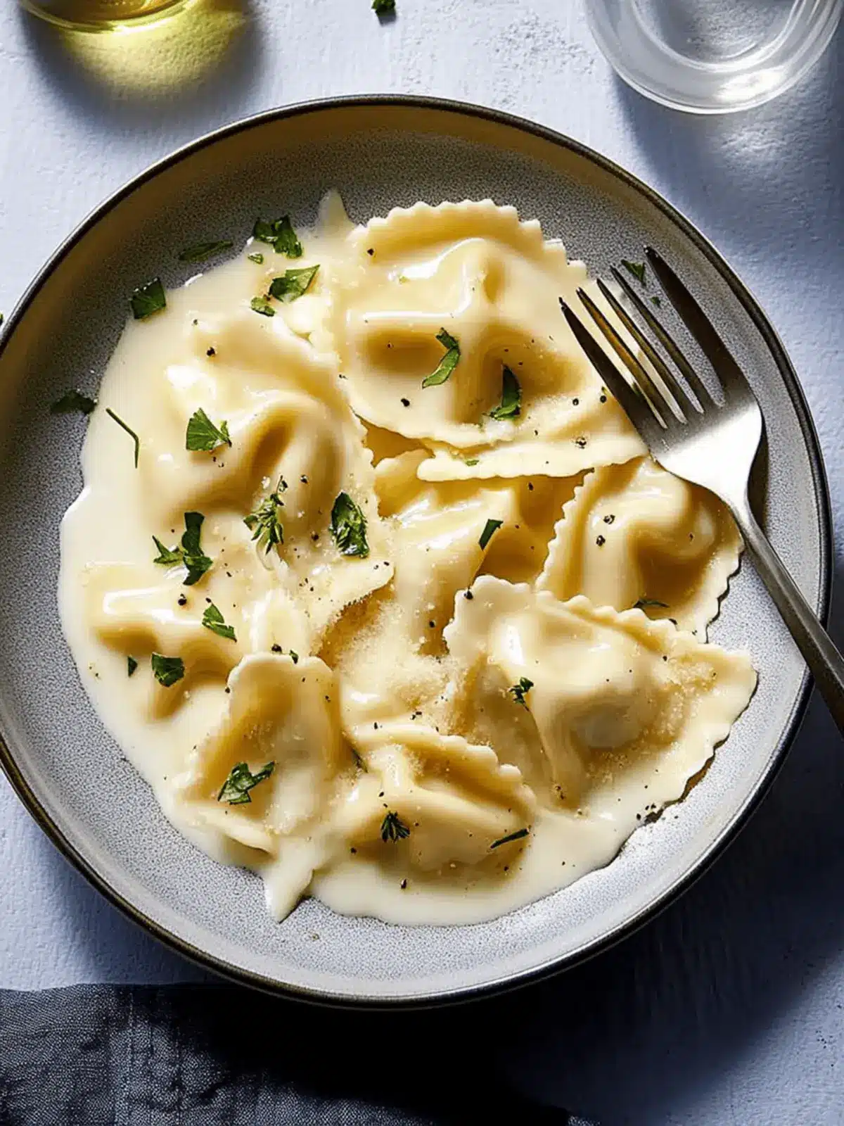 Halloween-Ready Ghost Purse Ravioli with Pear Filling 4 Ghost Purse Ravioli