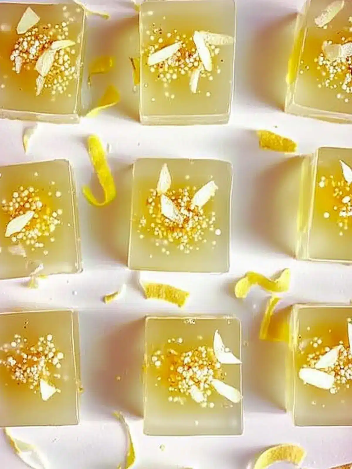 Elegant Champagne Jell-O Shots to Wow Your Guests 4 Champagne Jell-O Shots
