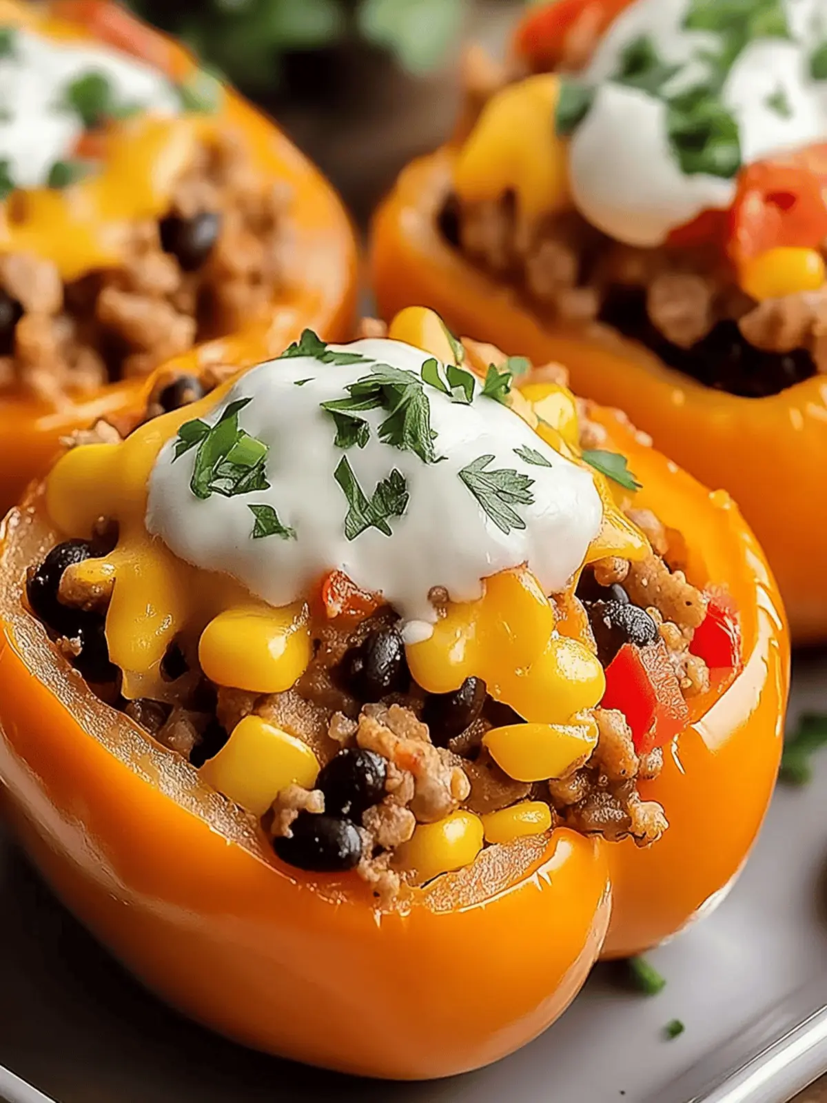Healthy Taco Stuffed Peppers That'll Wow Your Family 2 Taco Stuffed Peppers