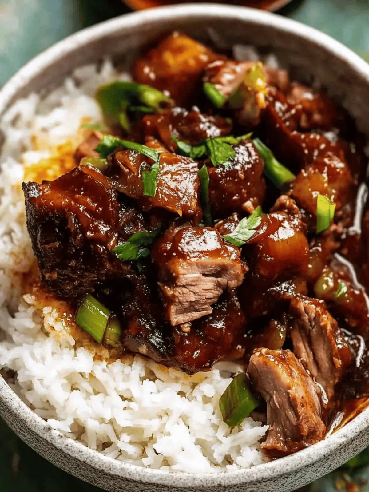 Savory Filipino Pork Adobo with a Sweet Pineapple Twist 2 Filipino Pork Adobo