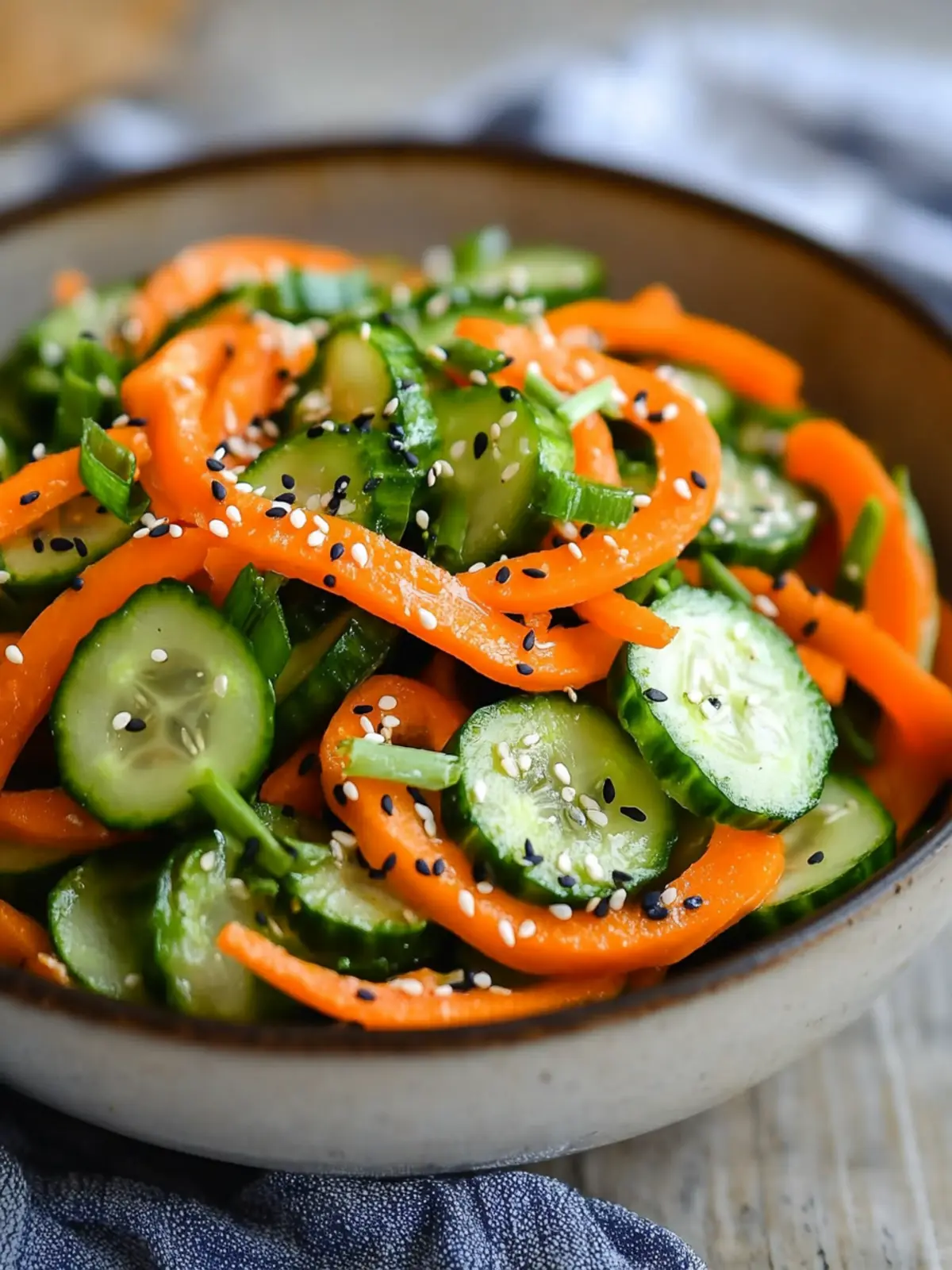 Zesty Asian Cucumber and Carrot Salad You ll Love for Summer 2 Zesty Asian Cucumber and Carrot Salad You ll Love