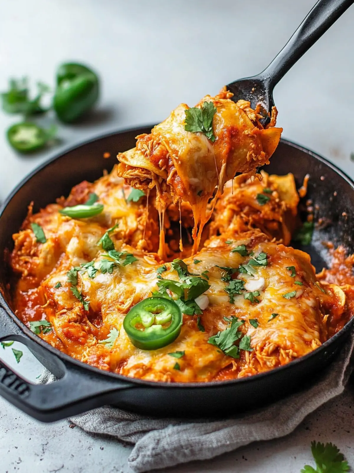 Leftover Turkey Enchiladas Skillet for Quick Weeknight Joy 4 Leftover Turkey Enchiladas Skillet
