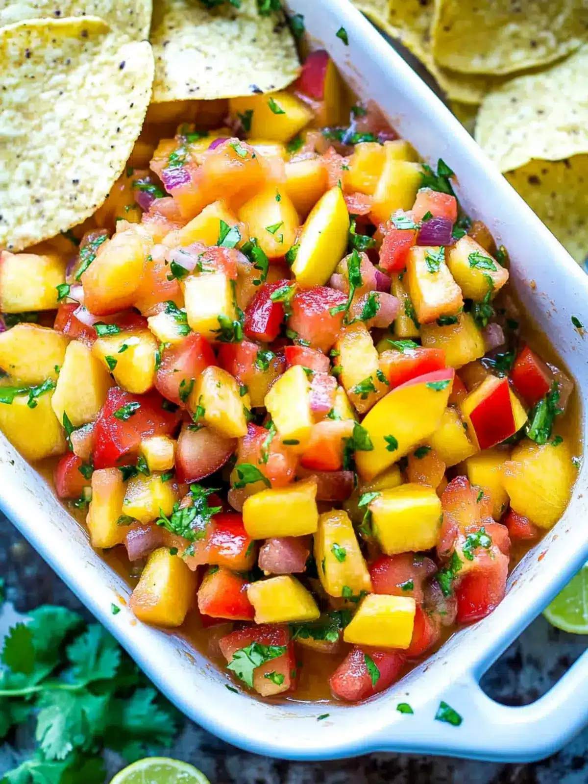 Fresh Peach Salsa Recipe: Sweet Flavor Burst for Summer Fun 4 Fresh Peach Salsa Recipe: Sweet Flavor Burst for Summer Fun