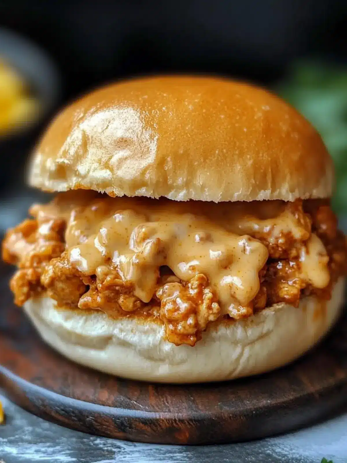 Cajun Chicken Sloppy Joes with Creamy Cheese Sauce Delight 3 Cajun Chicken Sloppy Joes with Creamy Cheese Sauce