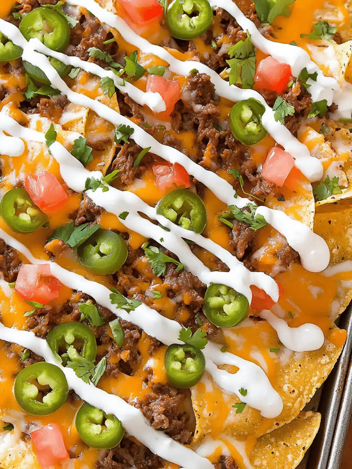Loaded Beef Nachos: The Game Day Snack Everyone Will Love 4 Loaded Beef Nachos