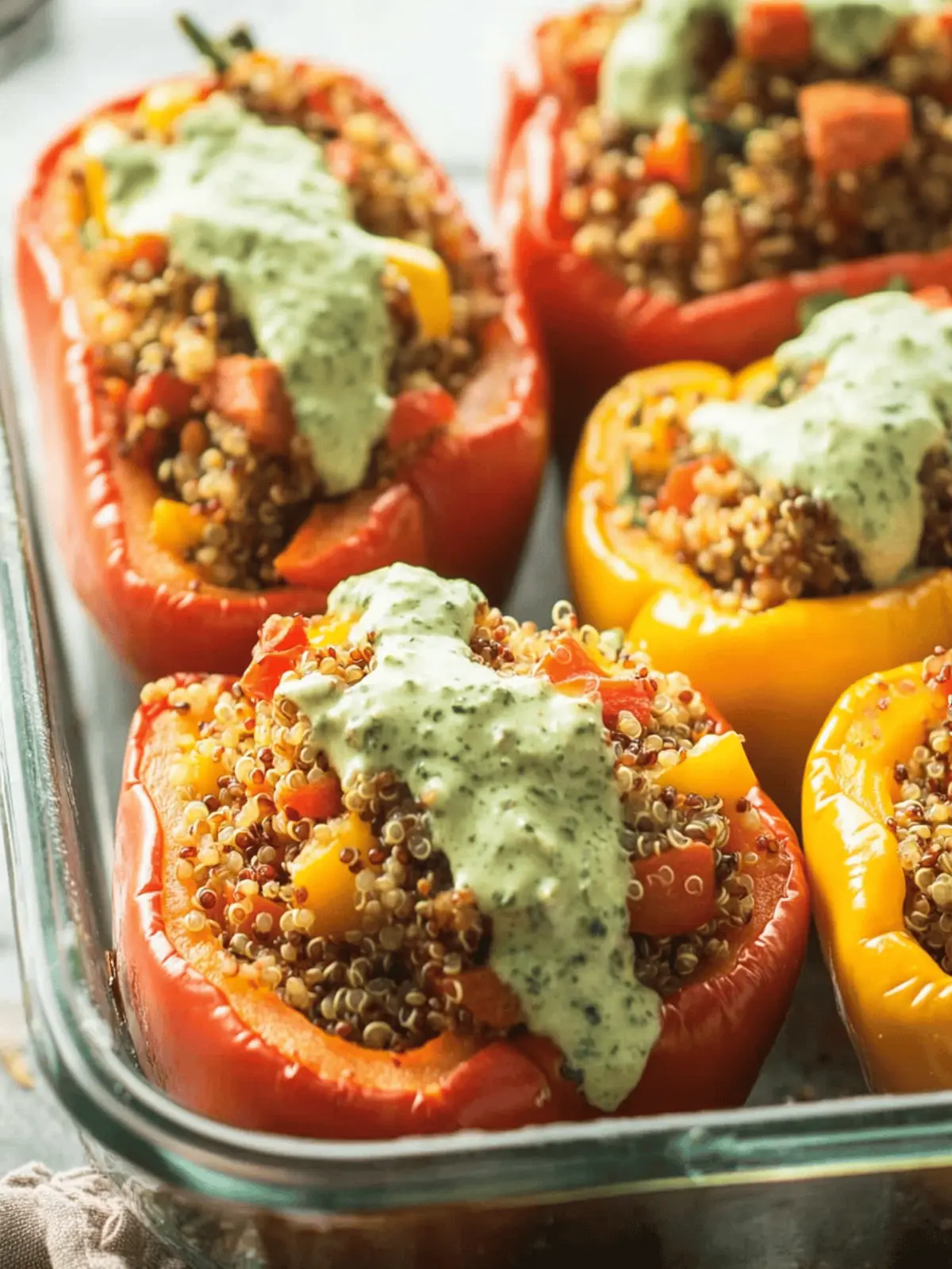 Savory Veggie Quinoa Stuffed Peppers for a Wholesome Meal 4 Veggie Quinoa Stuffed Peppers