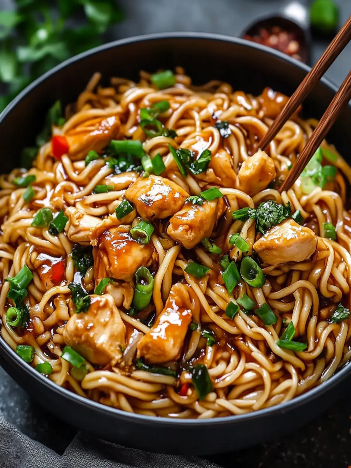 Sticky Garlic Chicken Noodles: Your New Dinner Obsession 4 Sticky Garlic Chicken Noodles