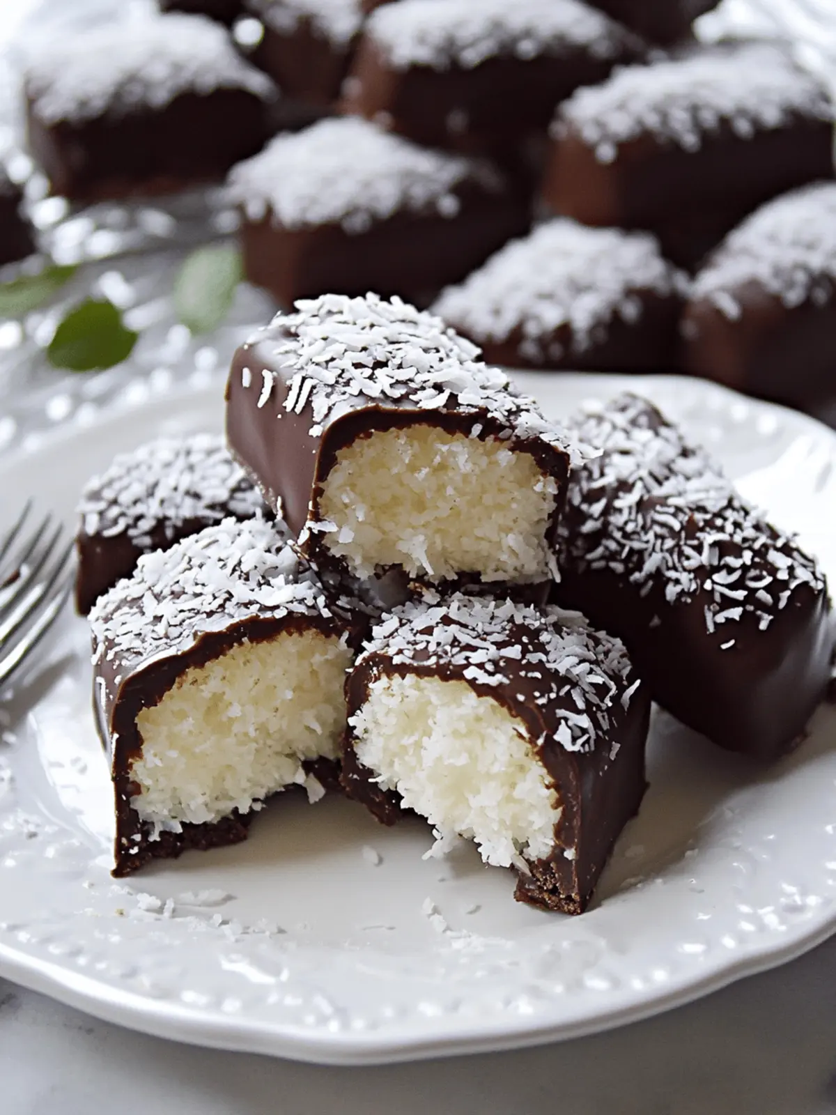 No Bake Chocolate Coconut Bars That Melt in Your Mouth 3 No Bake Chocolate Coconut Bars