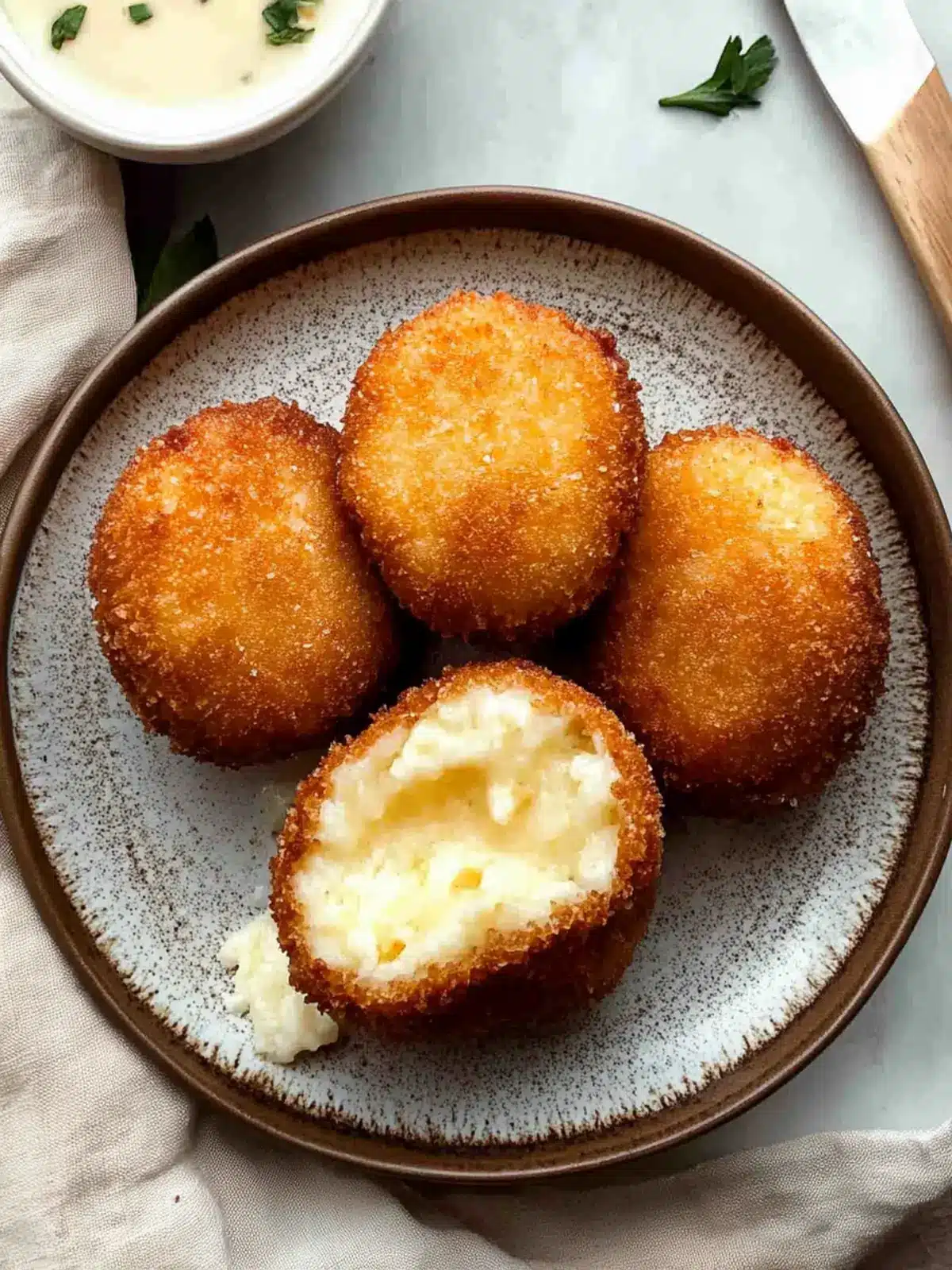 Melt-In-Your-Mouth Cheese Croquettes for Ultimate Comfort 4 Cheese Croquettes