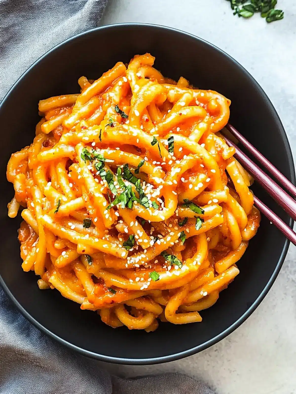Spicy Gochujang Pasta for a Quick Creamy Dinner Delight 3 Gochujang Pasta
