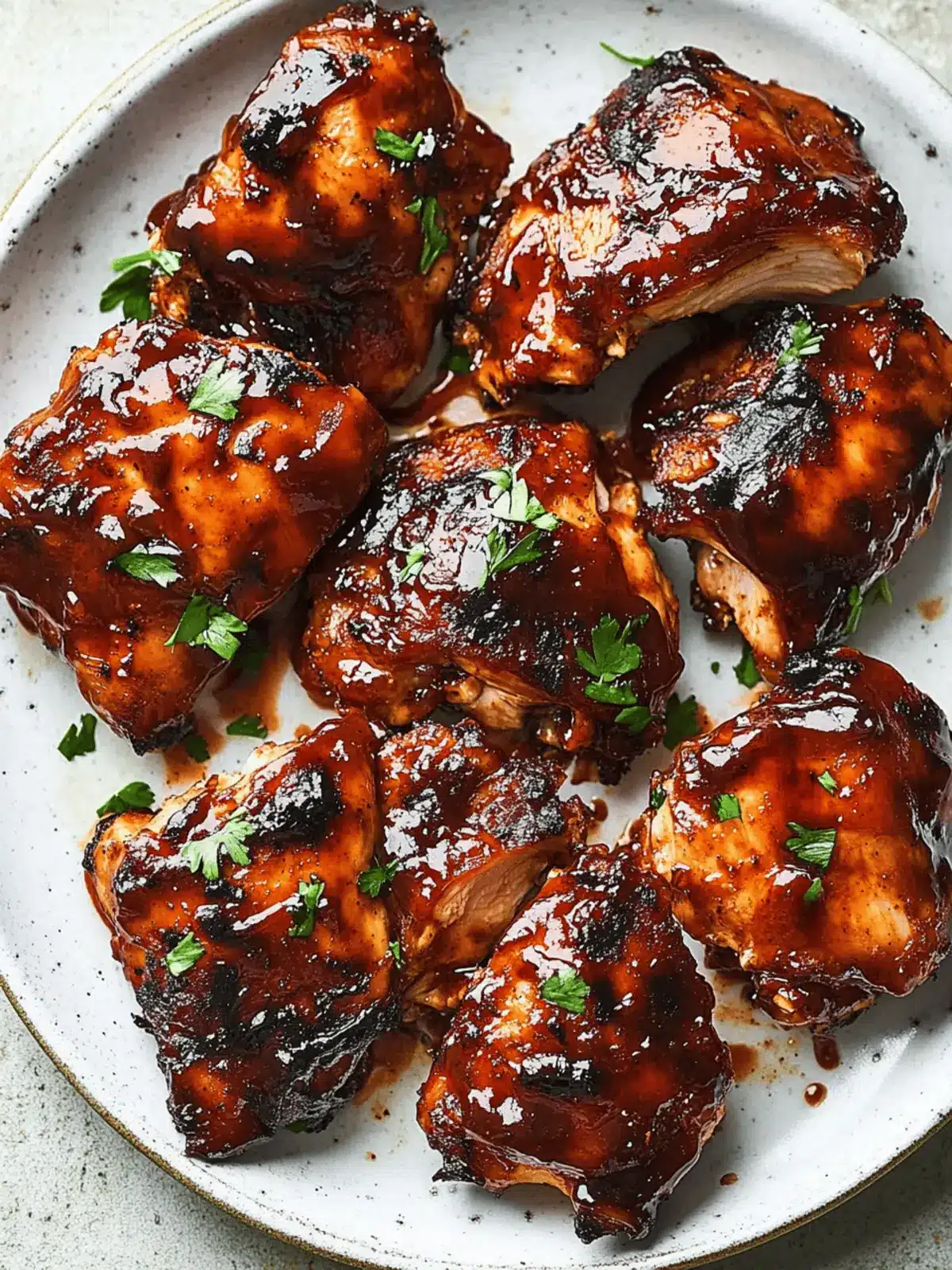 Caramelized BBQ Chicken Thighs in the Oven for Easy Feasts 3 Caramelized BBQ Chicken Thighs in the Oven