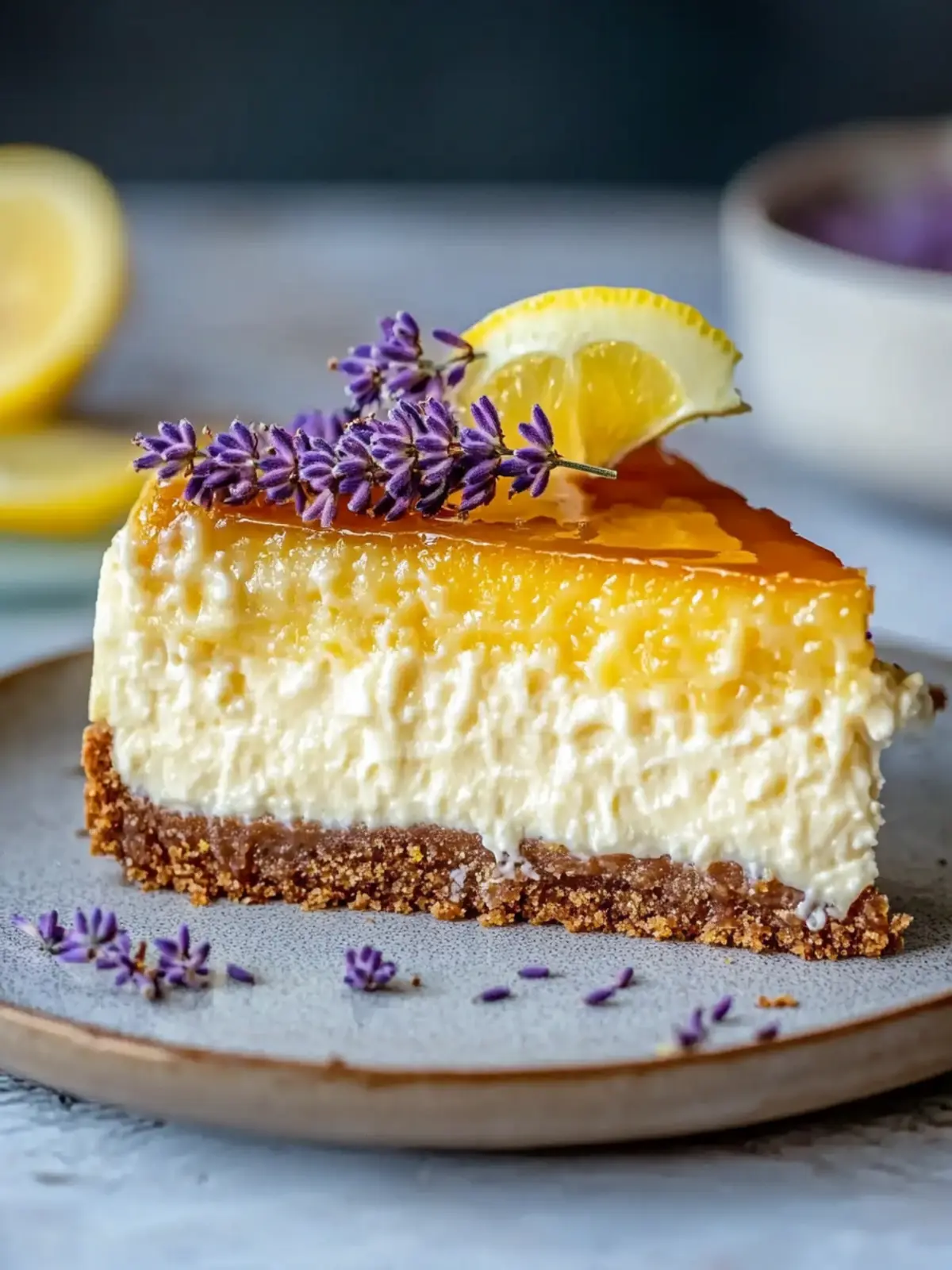 Ultimate Lemon Lavender Cheesecake for a Sweet Surprise 4 Ultimate Lemon Lavender Cheesecake