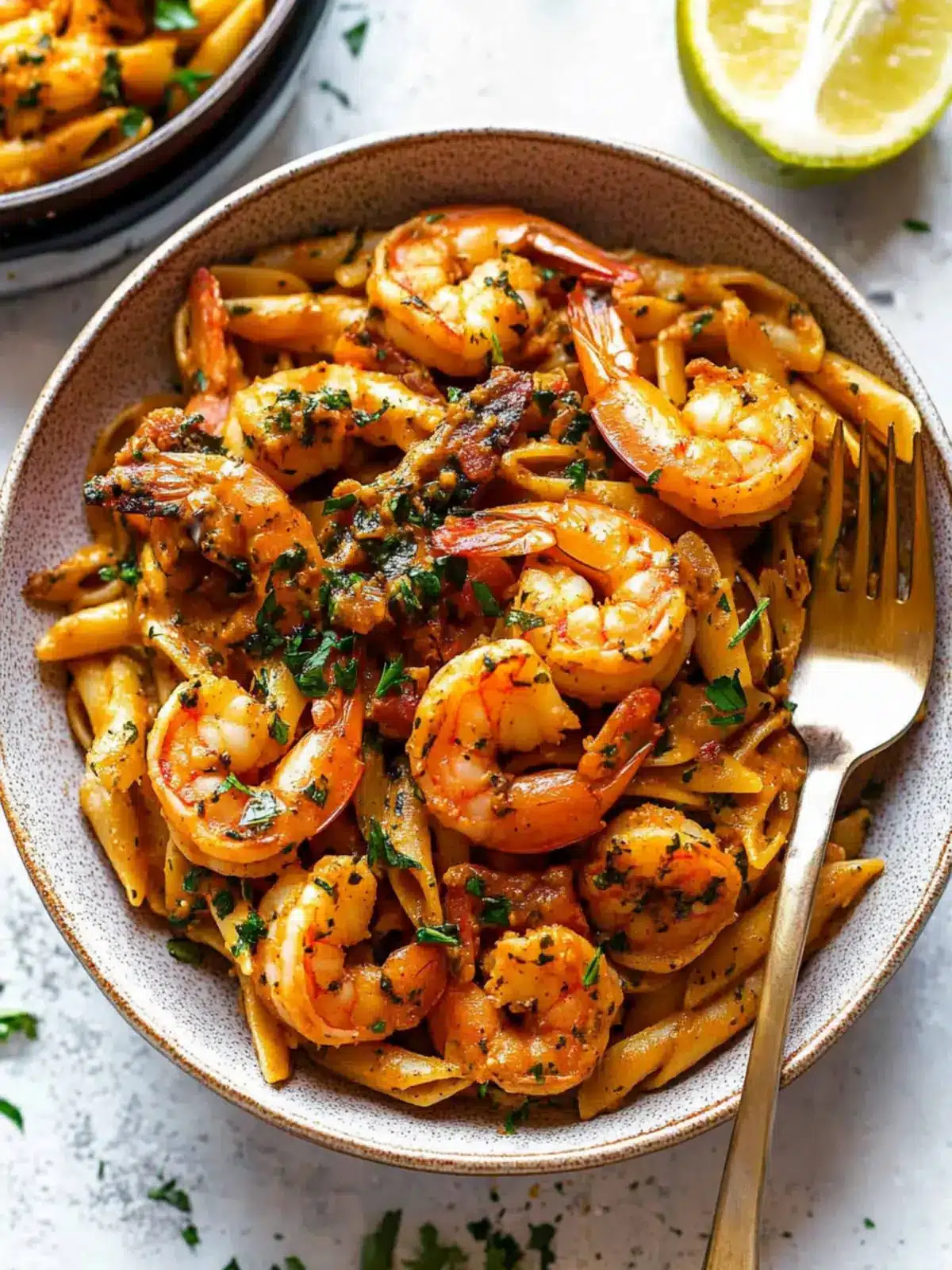 Creamy Cajun Shrimp Pasta in 30 Minutes: A Flavor Explosion 2 Creamy Cajun Shrimp Pasta