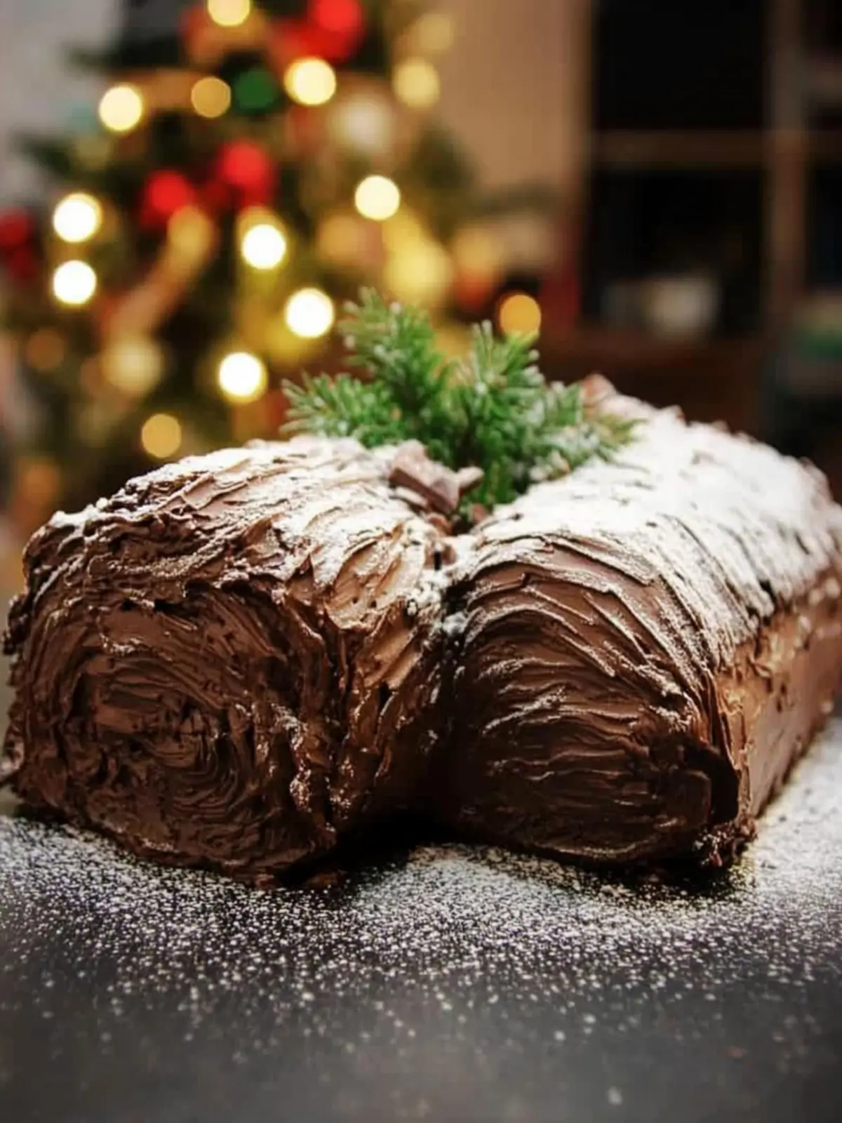 My Classic Gluten Free Chocolate Yule Log Recipe for Christmas Magic 3 My classic gluten free chocolate yule log