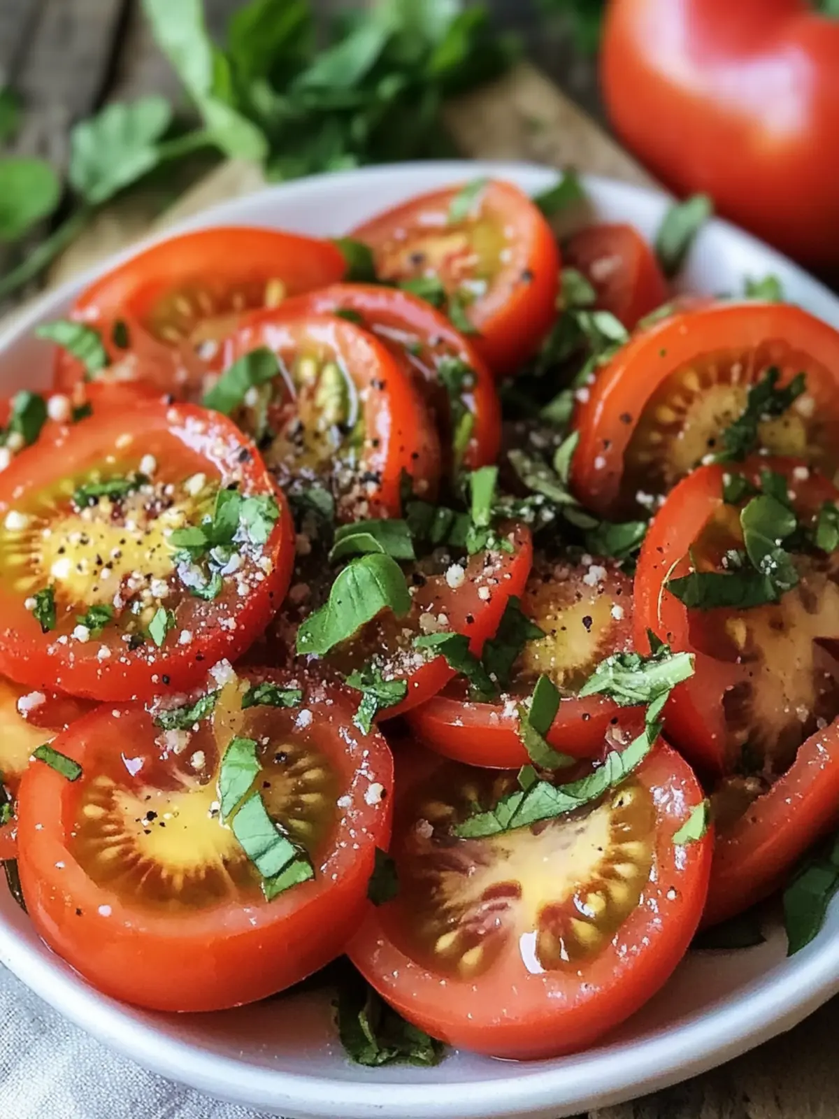 Zesty Egyptian Tomato Salad Bursting with Fresh Herbs Bliss 2 Zesty Egyptian Tomato Salad Bursting with Fresh Herbs