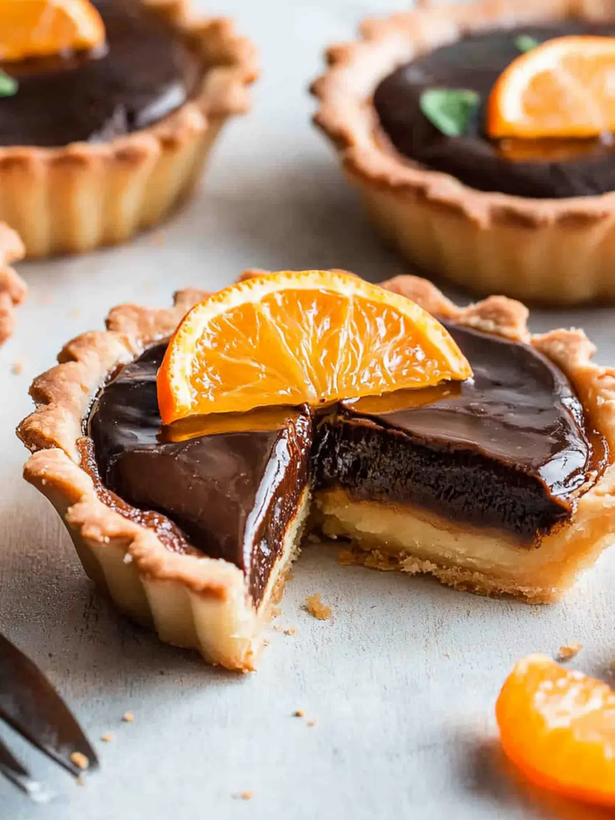Irresistible Chocolate Orange Tartlets for Your Next Gathering 4 Chocolate Orange Tartlets