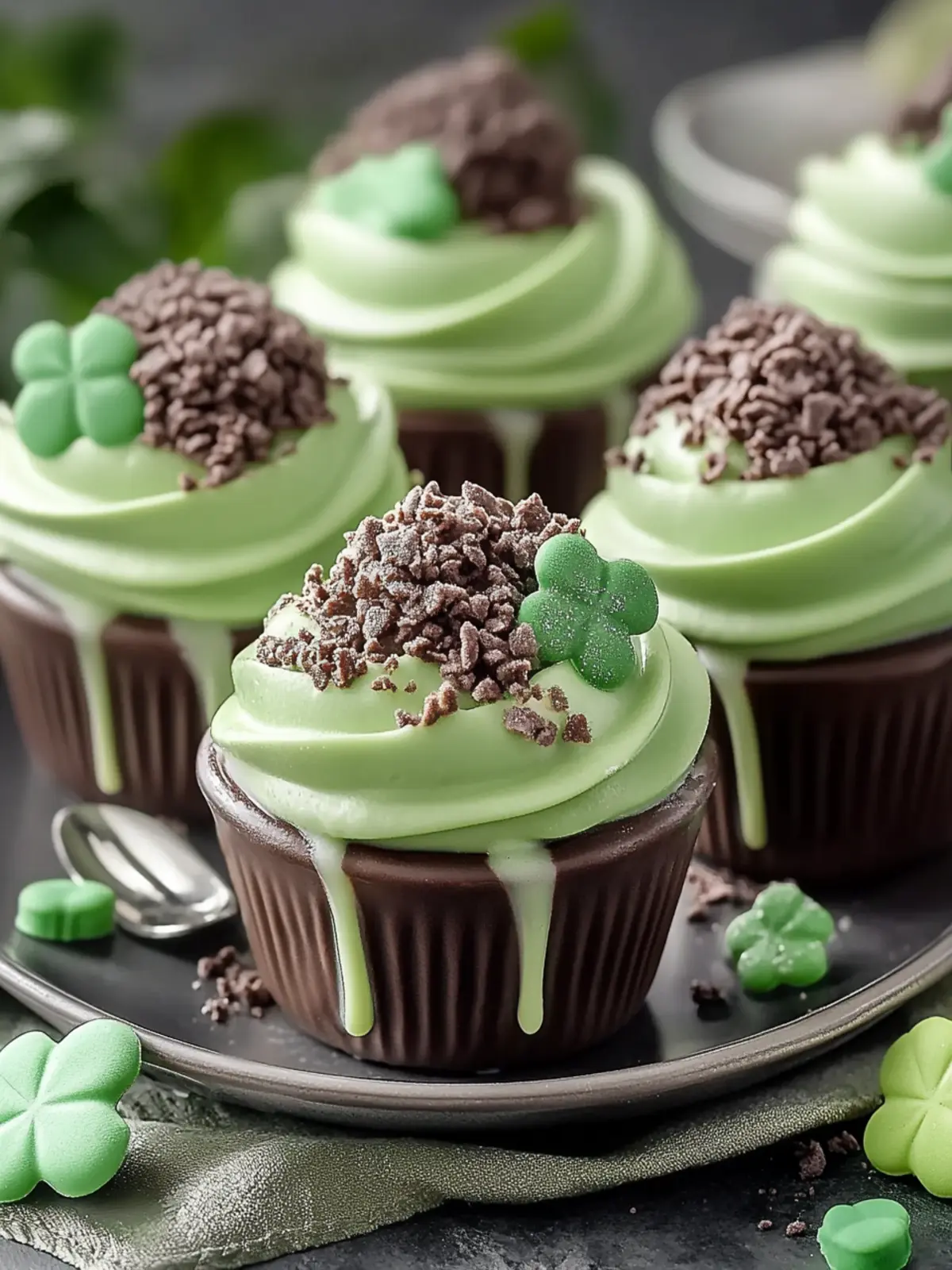 Colorful St. Patrick s Day Pudding Cups Recipe for Fun Celebrations 4 St. Patrick s Day Pudding Cups Recipe