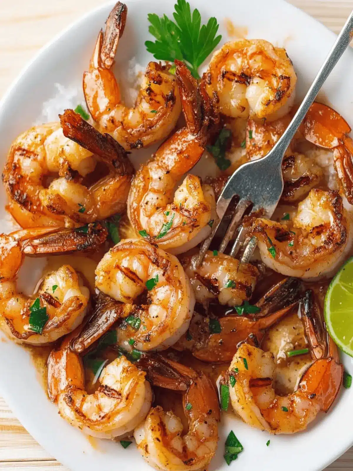 Delicious Grilled Shrimp Skewers with Sweet Spicy Marinade 3 Grilled Shrimp