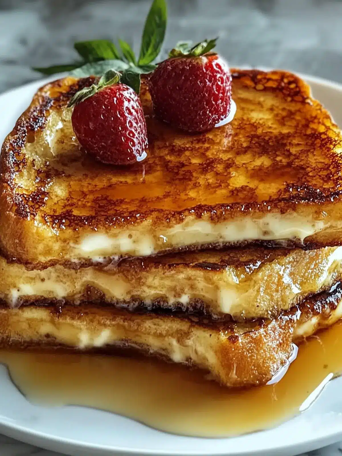 Decadent Cr me Br »l e French Toast for a Sweet Morning Escape 4 Cr me Br »l e French Toast