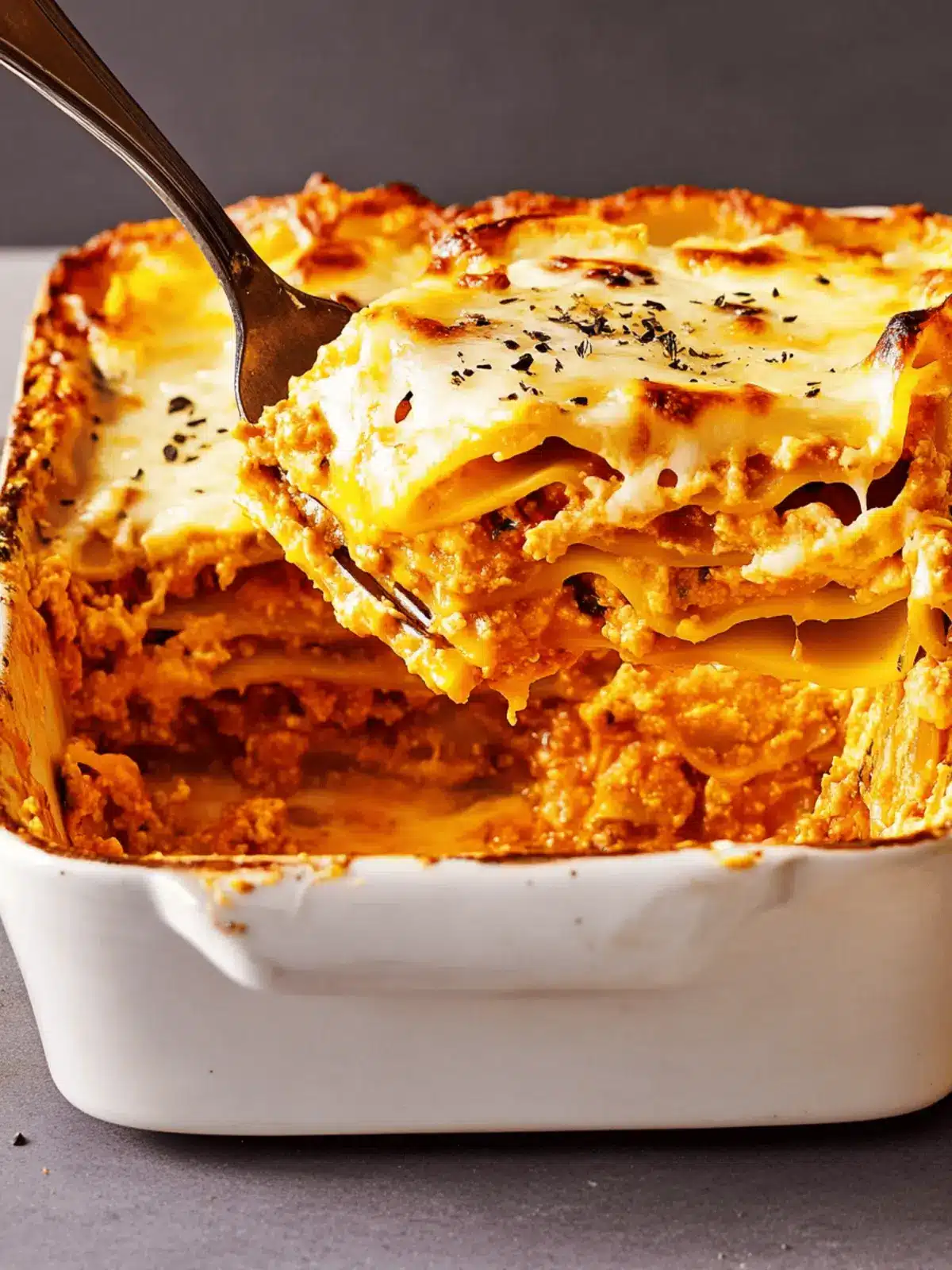 Savory Pumpkin Lasagna that Will Wow Your Holiday Guests 3 Pumpkin Lasagna