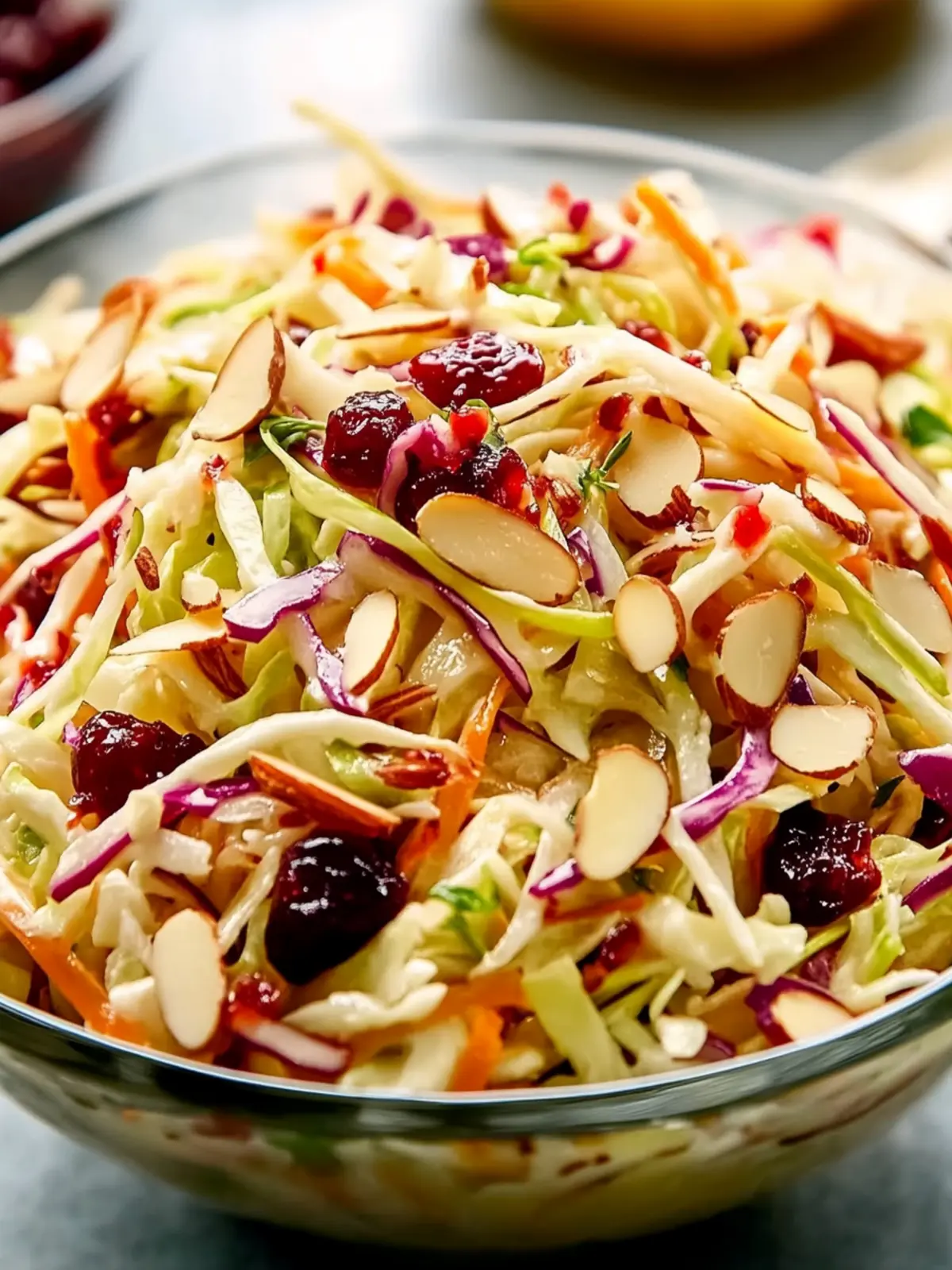 Cranberry Almond Thanksgiving Slaw Recipe for a Fresh Twist 4 Cranberry Almond Thanksgiving Slaw Recipe