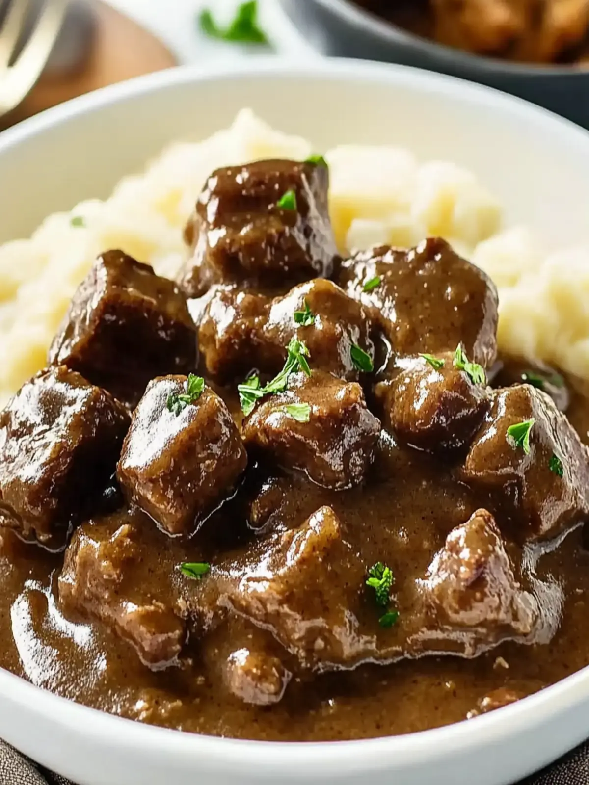 Savory Beef Tips and Gravy: A Comforting Delight for Family 4 Savory Beef Tips and Gravy: A Comforting Delight