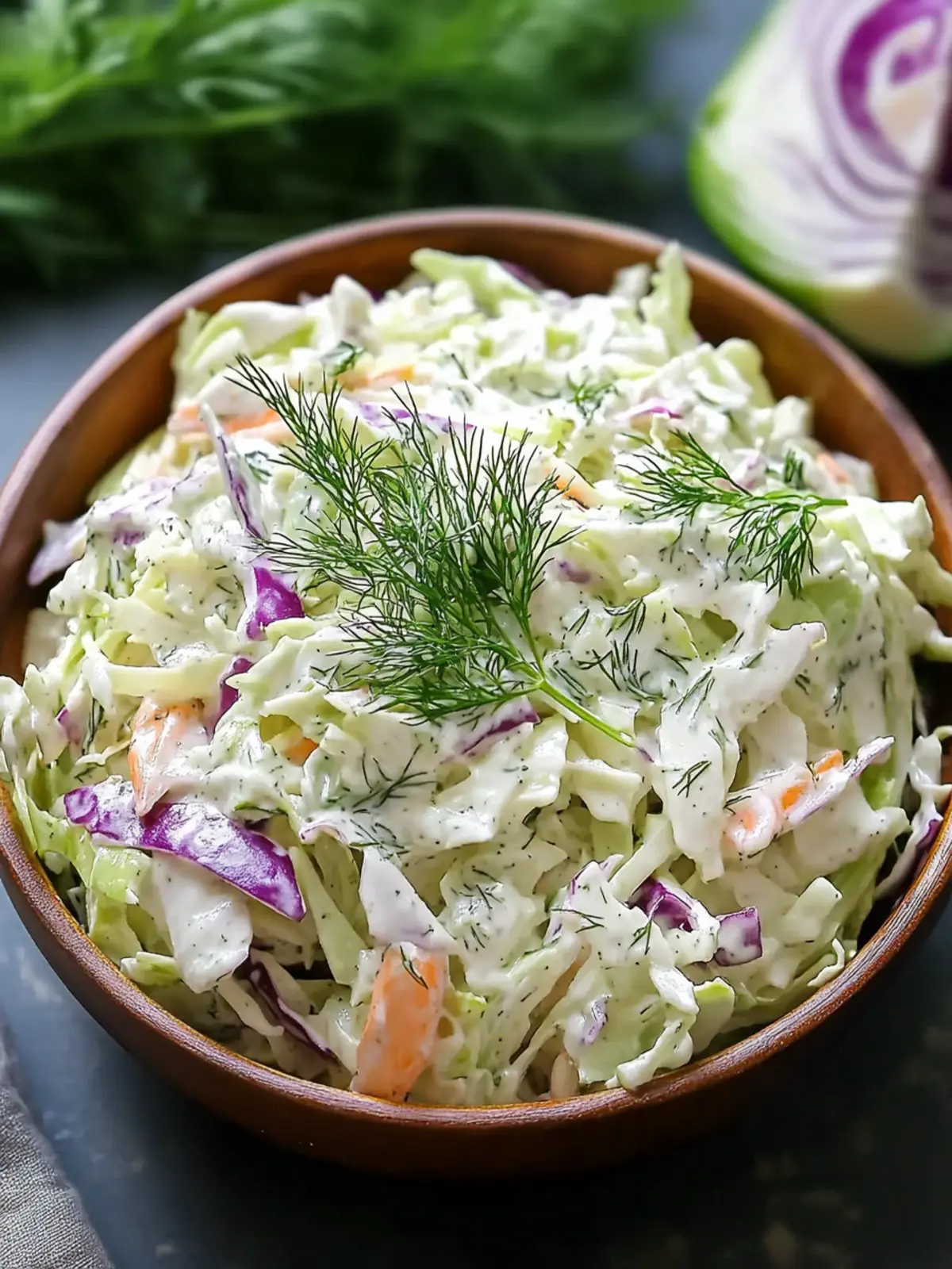 Creamy Quick Dill Coleslaw Dressing for Perfect Summer Picnics 3 Quick Dill Coleslaw Dressing