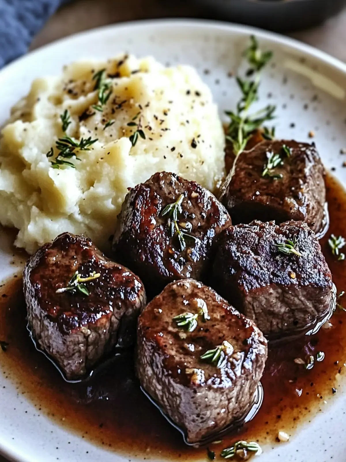 Garlic Butter Steak Bites and Mash for Ultimate Comfort Food 4 Garlic Butter Steak Bites and Mash