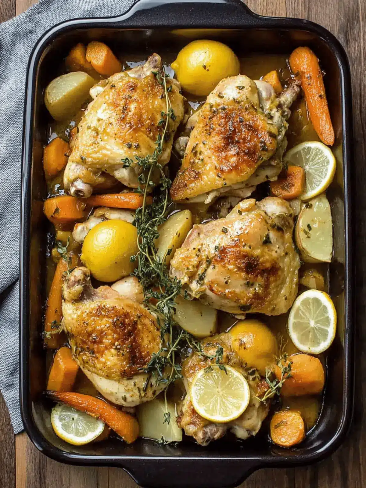 Crock Pot Lemon Garlic Chicken and Veggies for Easy Family Dinners 3 Crock Pot Lemon Garlic Chicken and Veggies