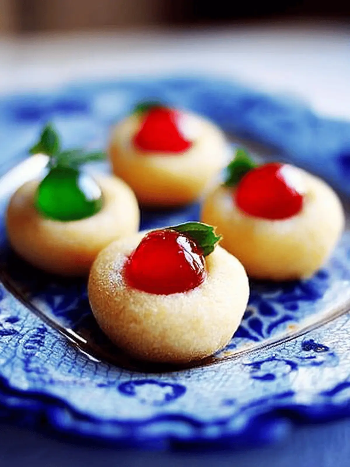 Delightful Christmas Cherries: Sweet Citrus Cookie Magic 3 Christmas Cherries