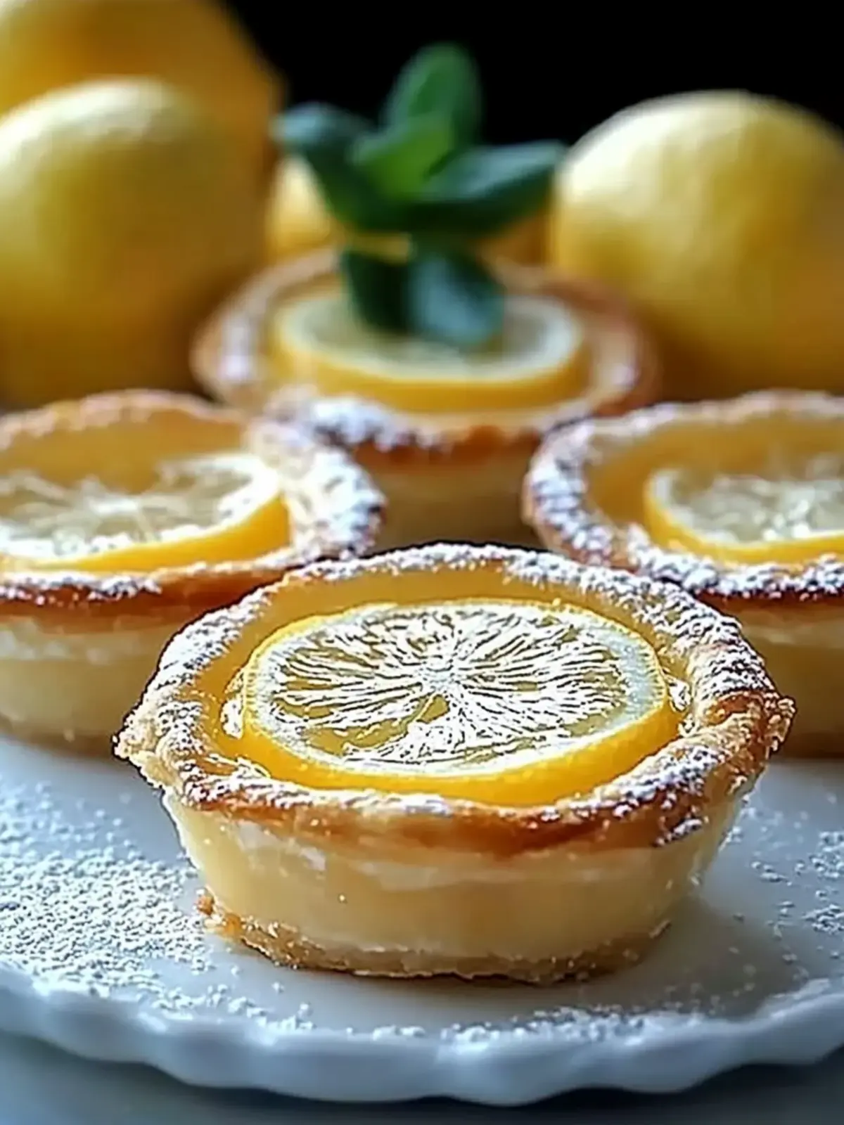 Baby Lemon Impossible Pies: Effortless Sweetness Awaits 3 Baby Lemon Impossible Pies