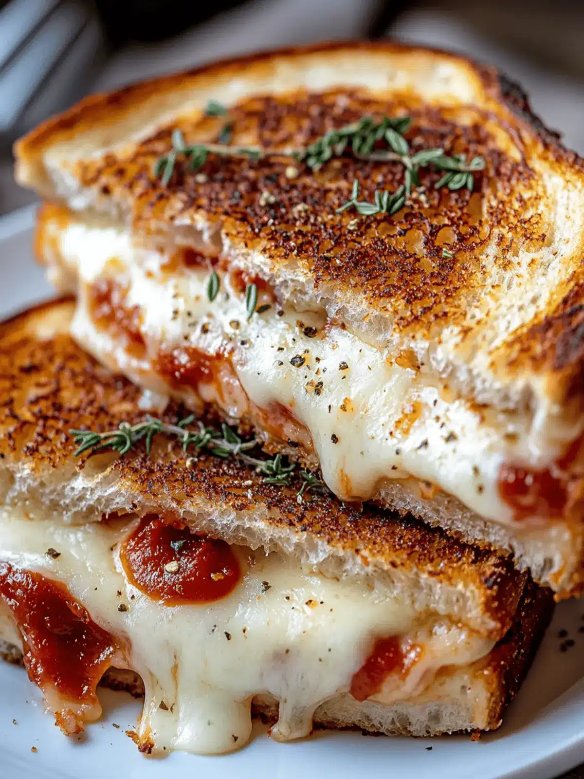 Pizza Grilled Cheese Recipe: Discover Your New Cheesy Obsession 2 Pizza Grilled Cheese Recipe: A Cheesy Delight Awaits!