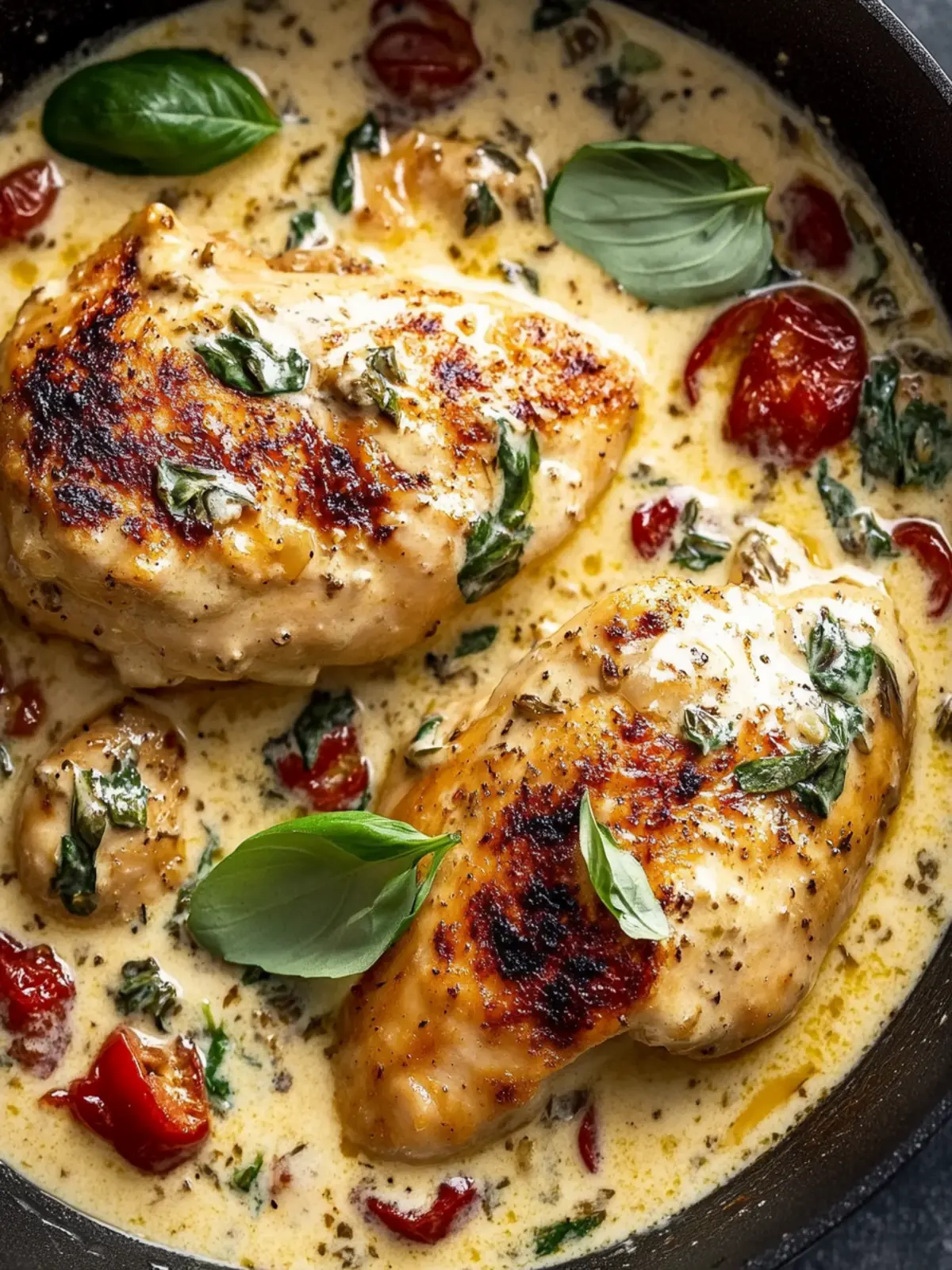 Creamy Tuscan Chicken: A One-Pan Wonder in 30 Minutes 4 Creamy Tuscan Chicken