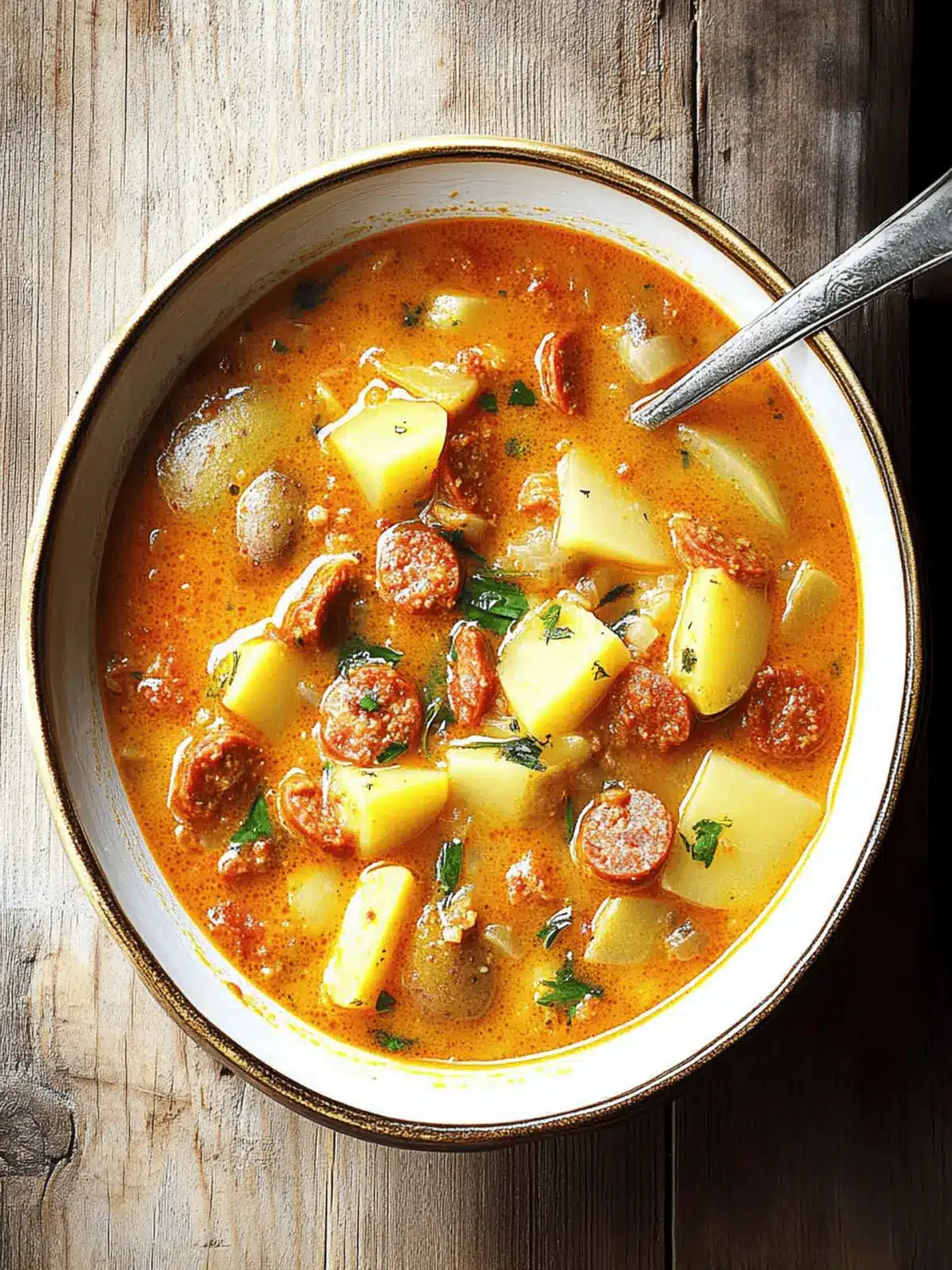 Spanish Potato Soup with Chorizo: Cozy Comfort in Every Bowl 2 Spanish Potato Soup with Chorizo