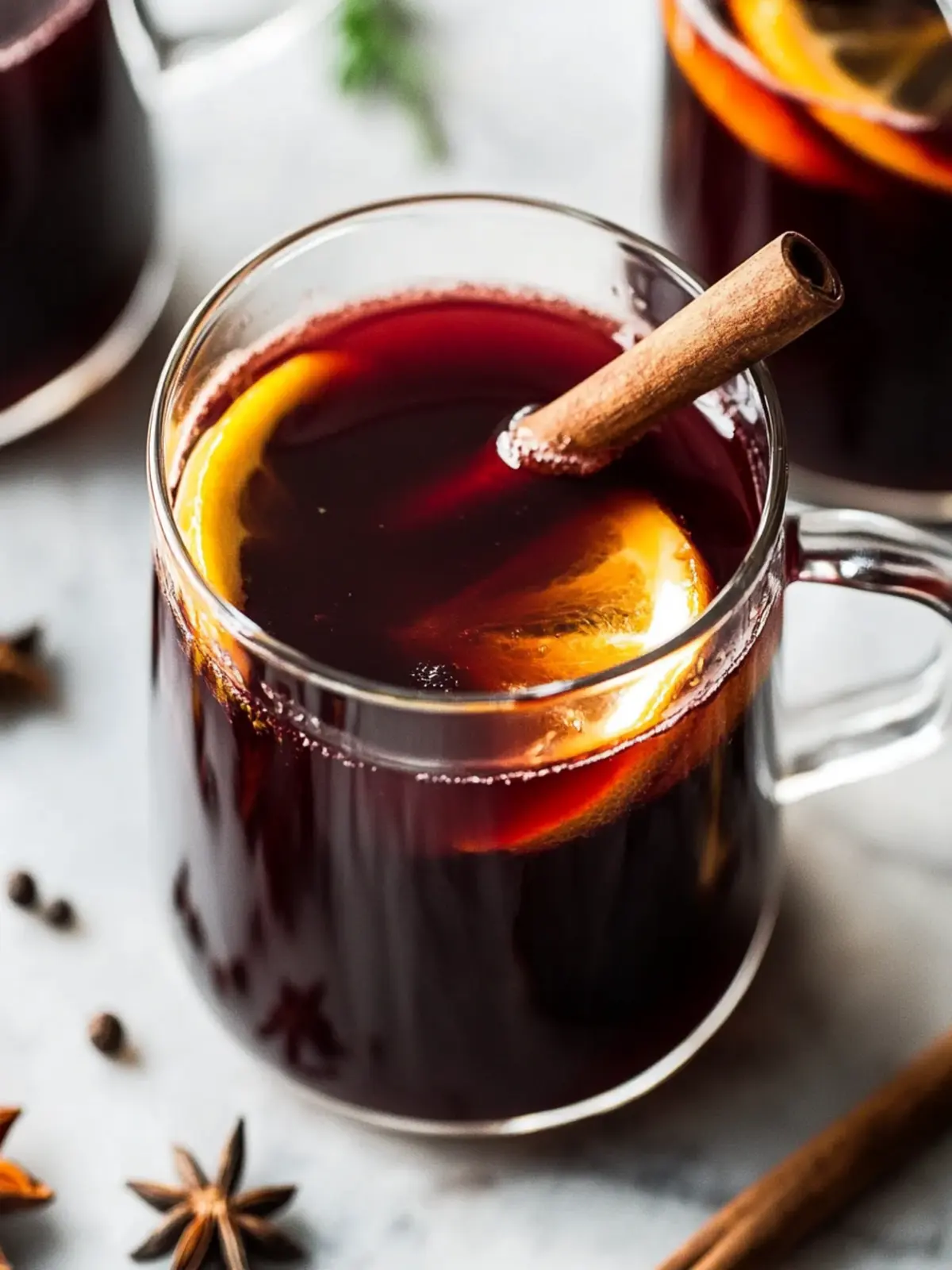 Cozy Up with Homemade Mulled Wine: Spiced Holiday Delight 2 Mulled Wine