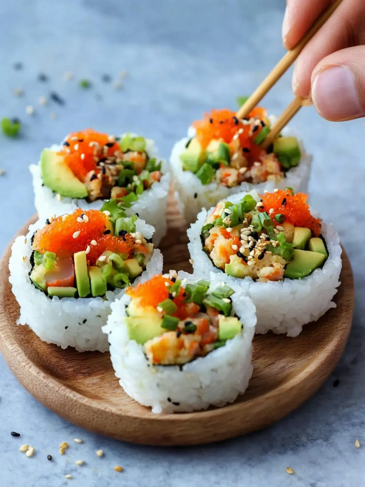 Customize Your Sushi Cups for a Fun, No-Bake Delight 4 Sushi Cups