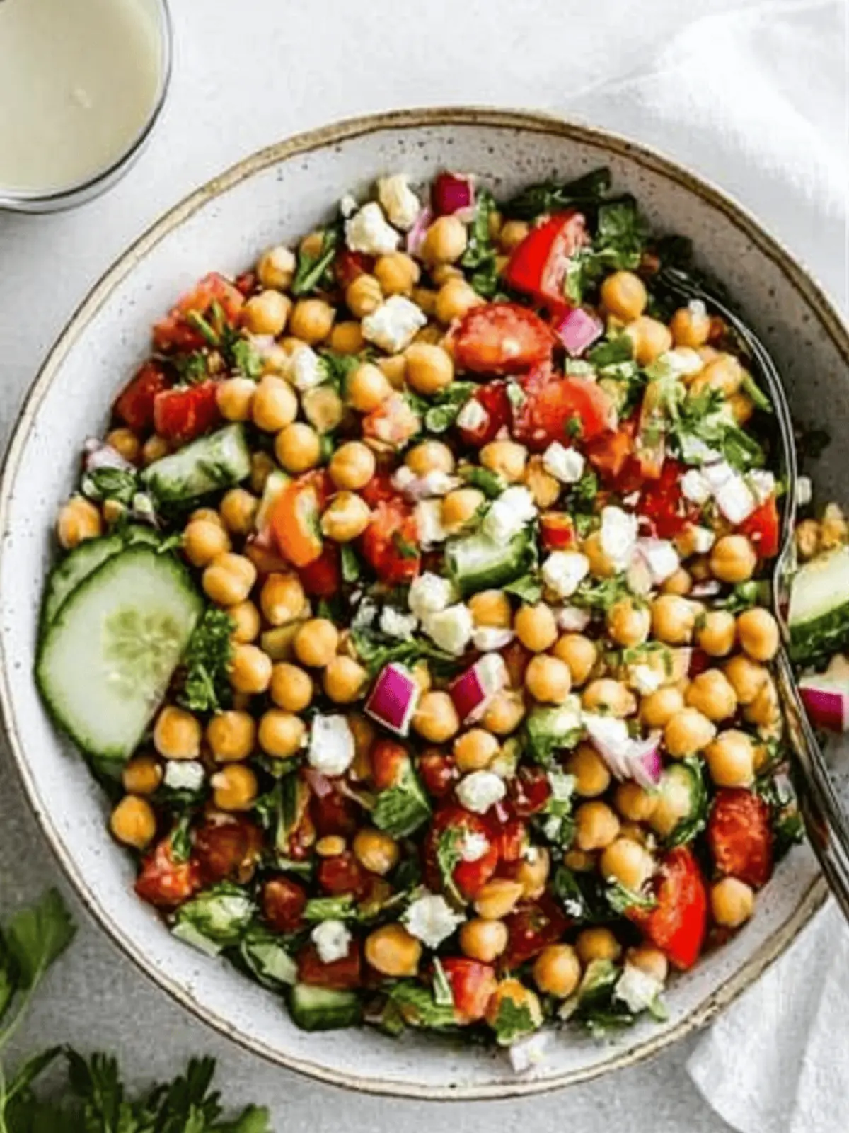 Zesty Mediterranean Chickpea Salad for Fresh Summer Vibes 2 Mediterranean Chickpea Salad
