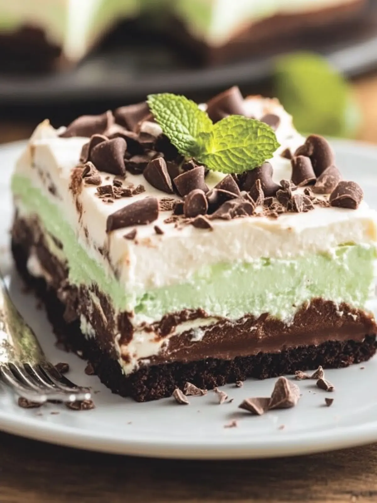 Mint Chocolate Lasagna: A Festive No-Bake Wonder 4 Mint Chocolate Lasagna