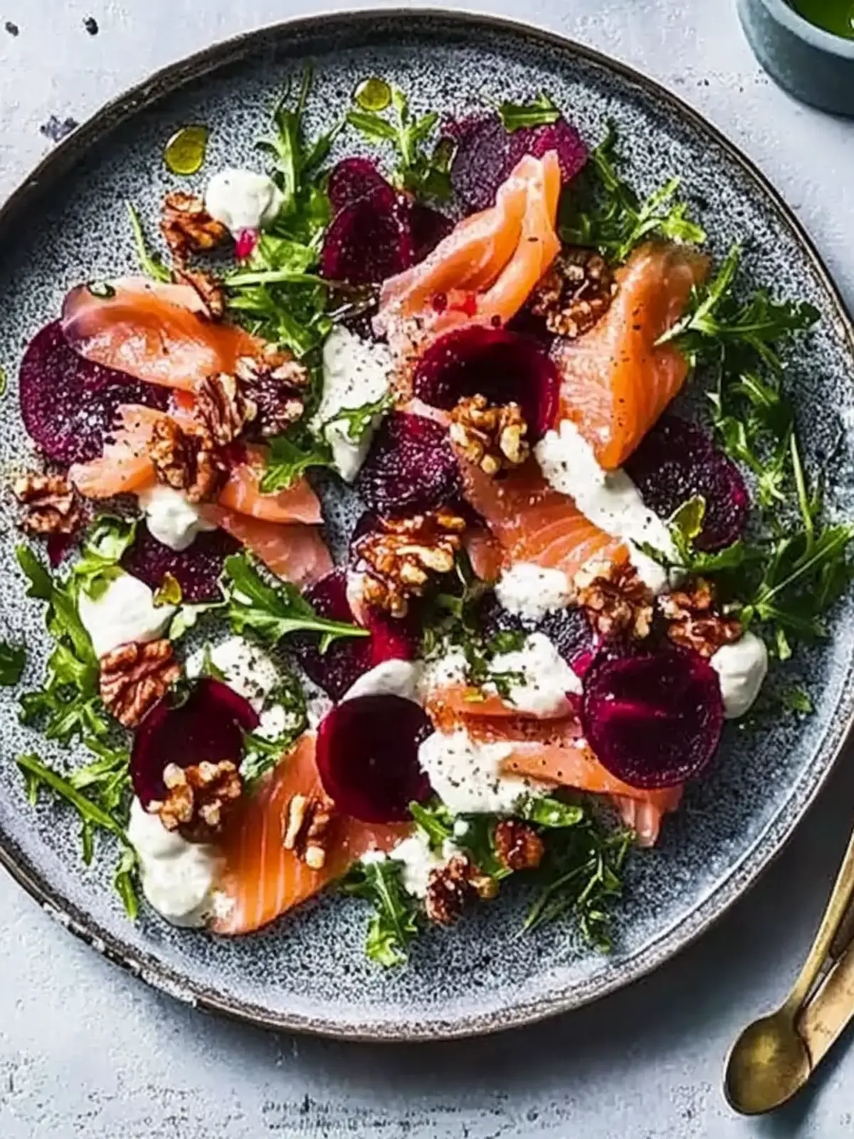 Hot Smoked Salmon & Beetroot Platter: A Festive Delight 3 Hot smoked salmon & beetroot platter