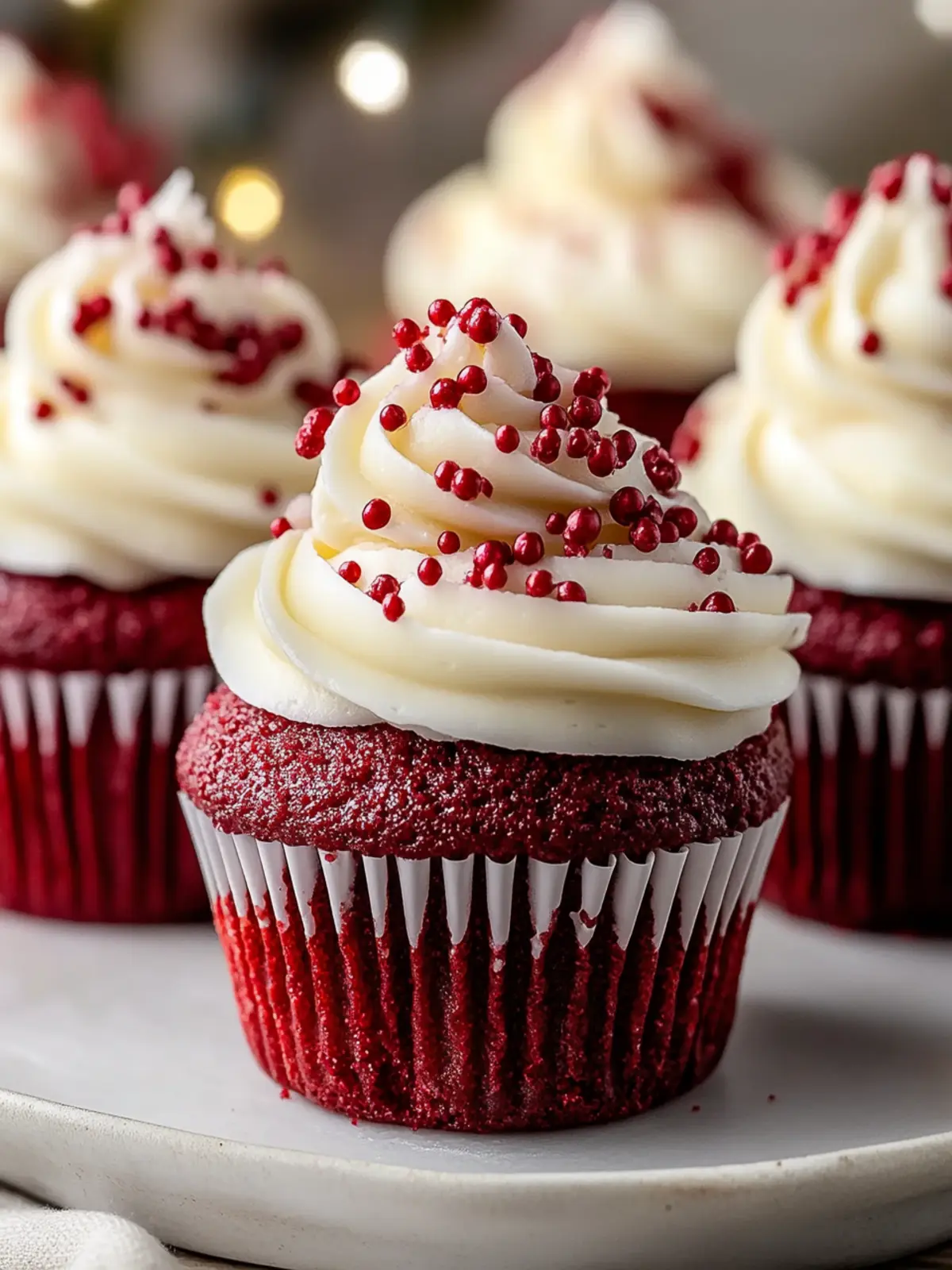 Irresistible Festive Red Velvet Cupcakes for Memorable Moments 3 Irresistible Festive Red Velvet Cupcakes