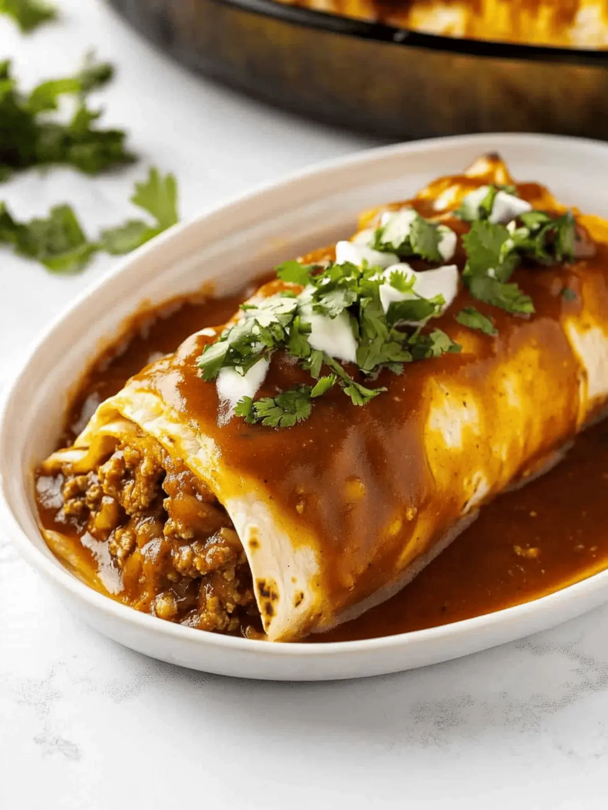 Extra Saucy Ground Beef Wet Burritos Your Family Will Love 3 Extra Saucy Ground Beef Wet Burritos