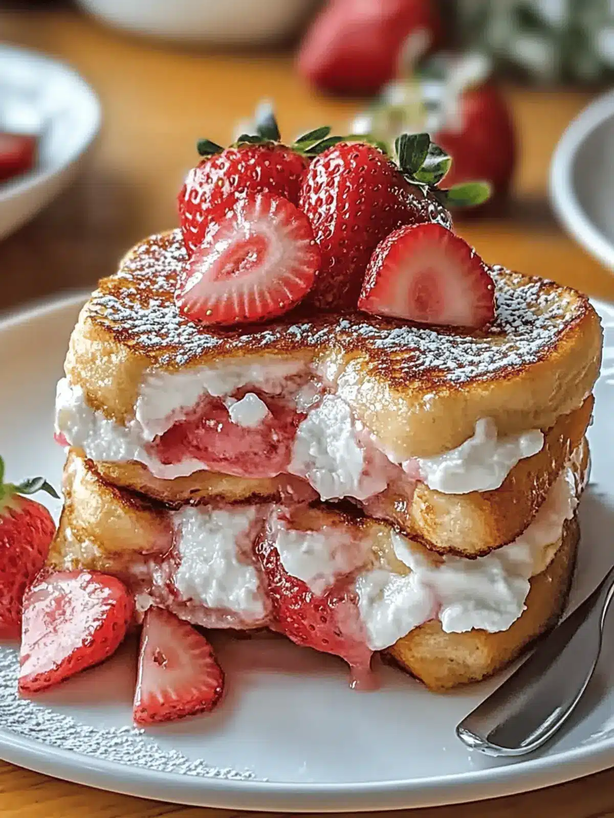 How to Make Strawberry Cheesecake French Toast Today! 2 How to Make Strawberry Cheesecake French Toast