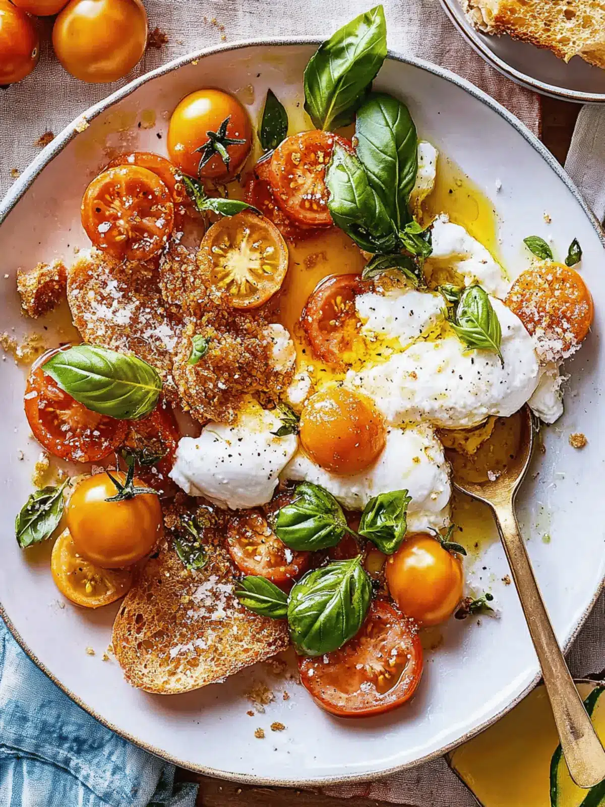 Sun Gold Tomato Caprese with Burrata: A Summer Delight 4 Sun Gold Tomato Caprese with Burrata