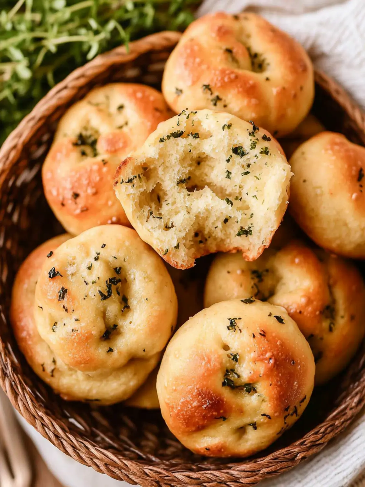 Easy Focaccia Muffins with Garlic Oil for Cozy Nights 2 Easy Focaccia Muffins