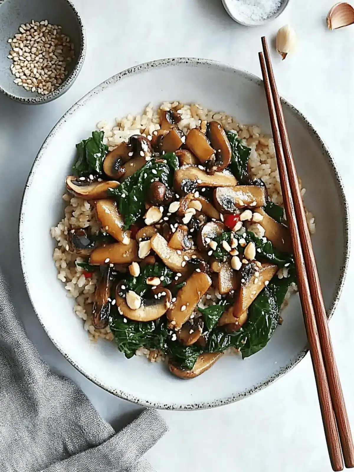 Savory Baby Portobello Mushroom Stir Fry Ready in 30 Minutes 4 Baby Portobello Mushroom Stir Fry