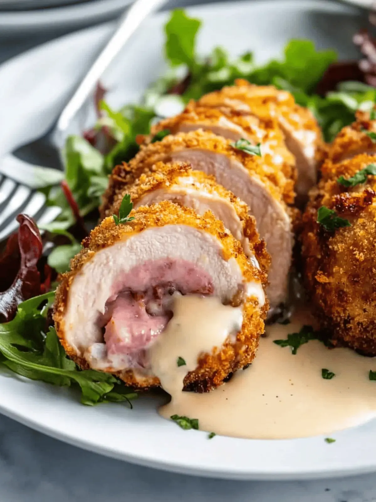 Crispy Air Fryer Chicken Cordon Bleu in Under 30 Minutes 4 Air Fryer Chicken Cordon Bleu